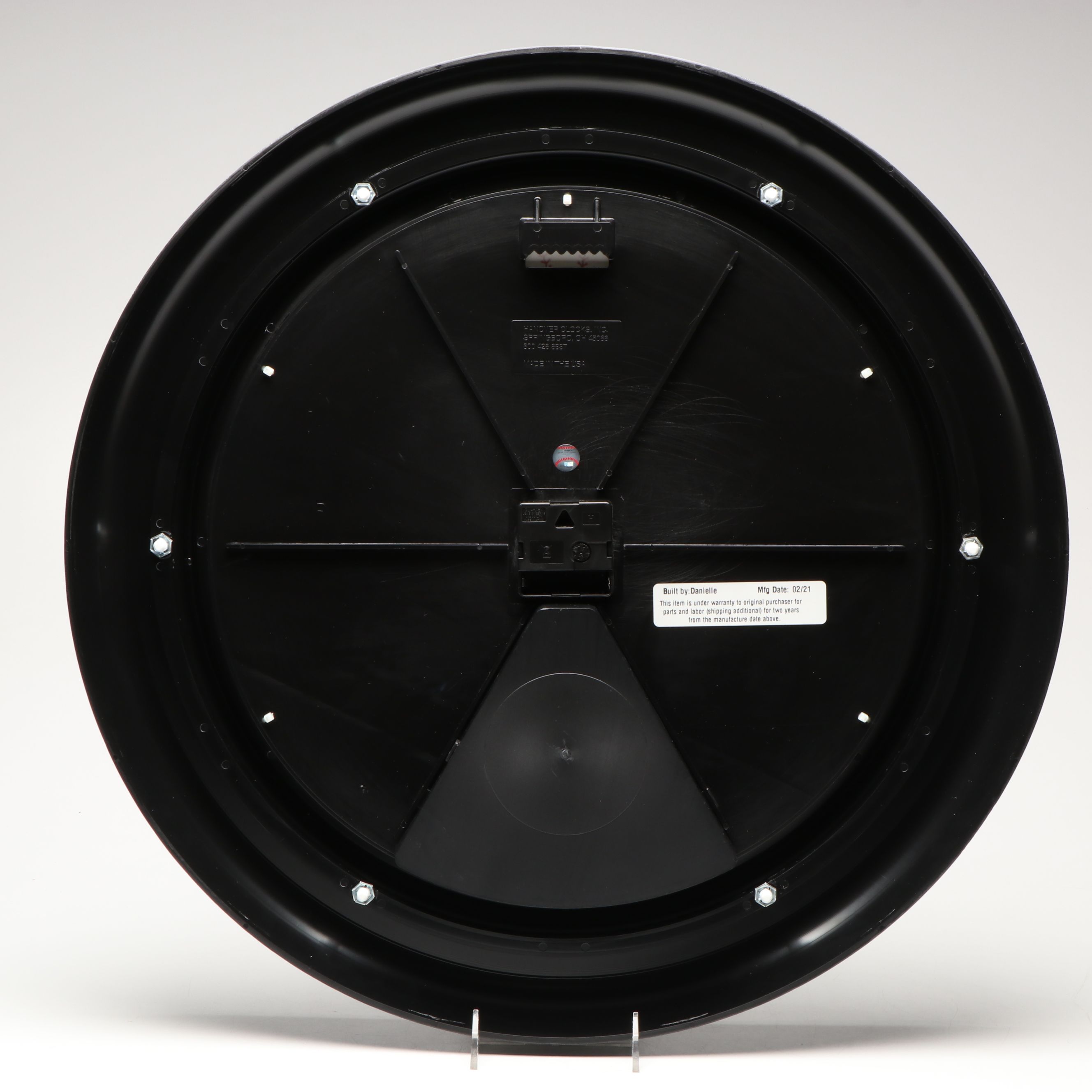 Hanover Clocks and Woodbridge Cincinnati Reds Wall Clock, 2021