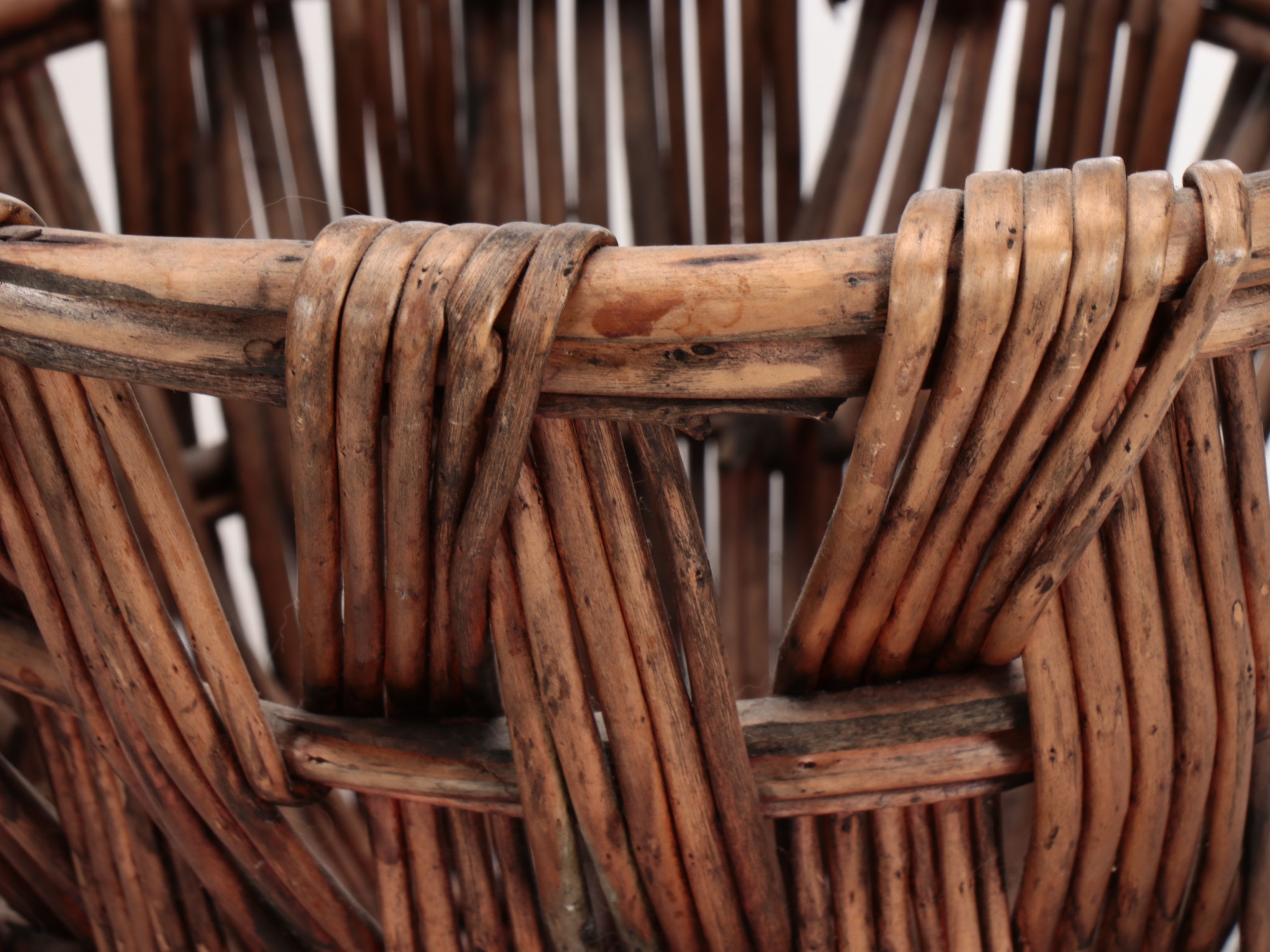 Woven Wicker Storage Baskets