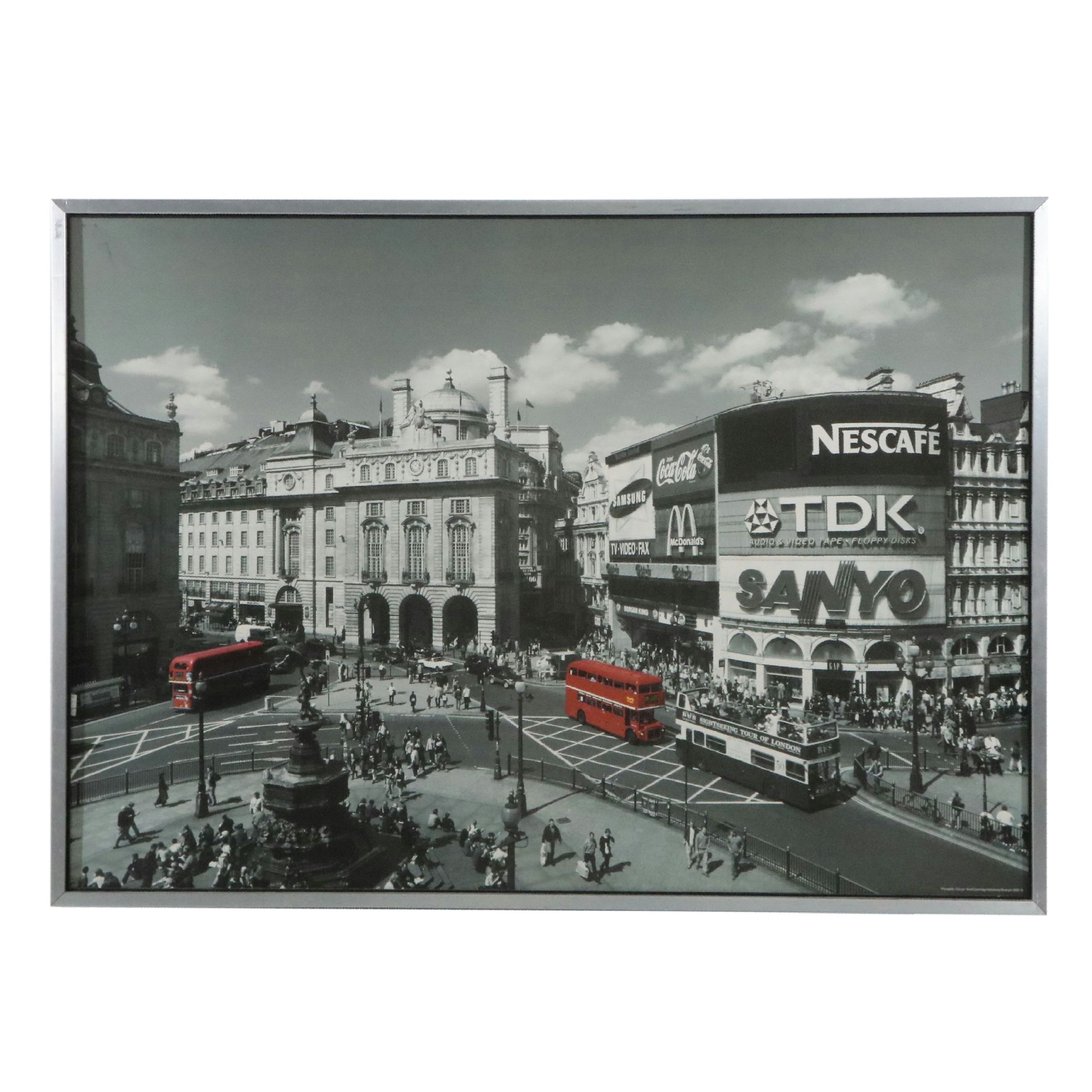 IKEA Offset Lithograph of Piccadilly Circus, London