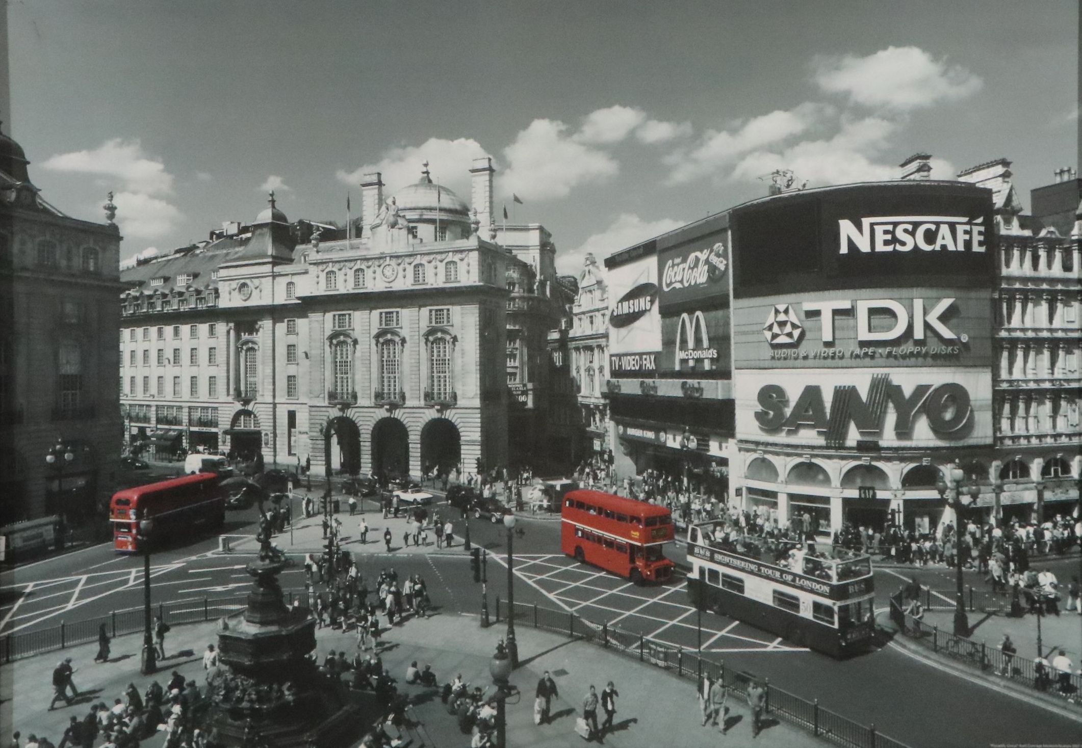 IKEA Offset Lithograph of Piccadilly Circus, London