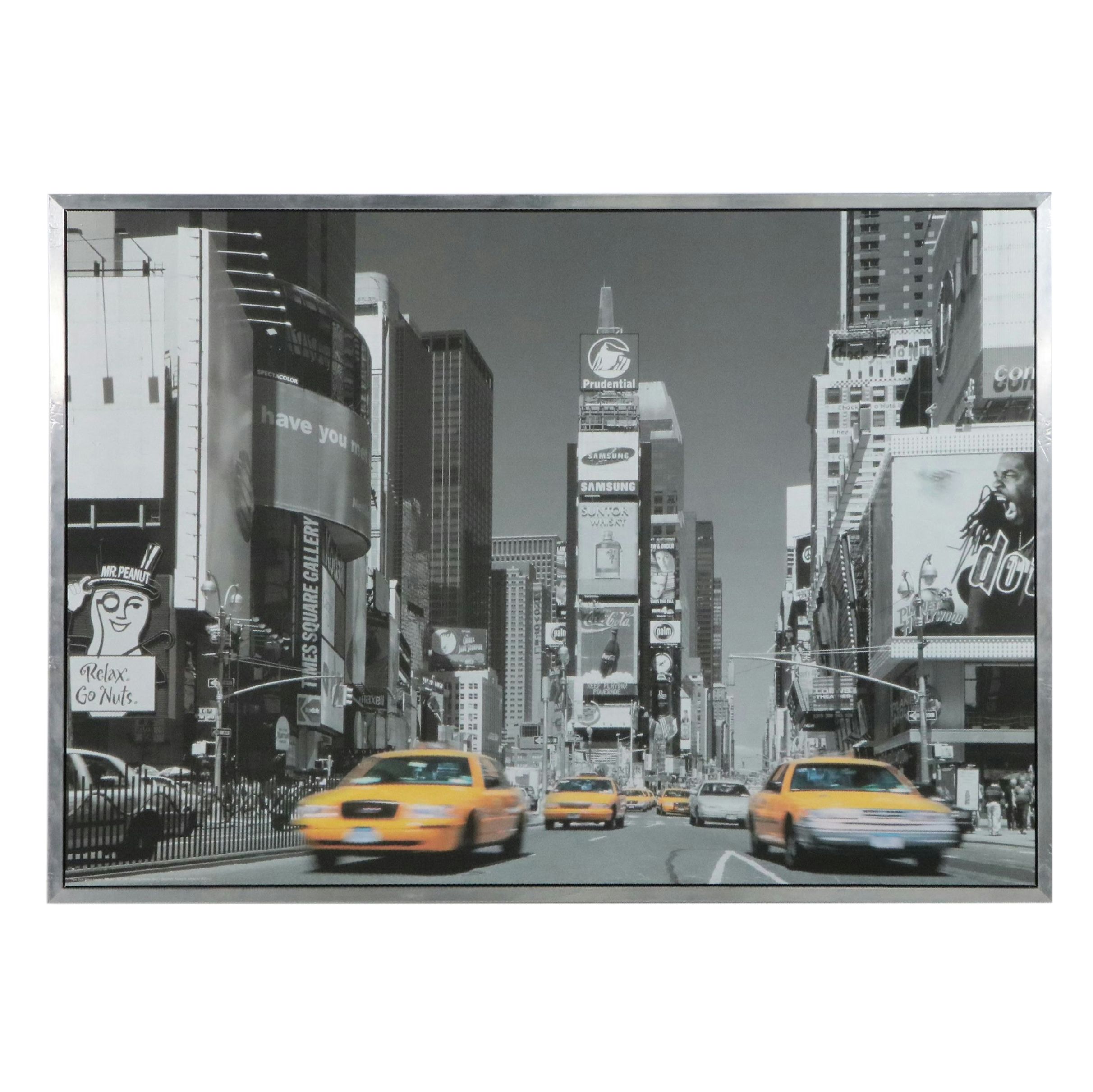 IKEA Offset Lithograph of Times Square, New York City, 21st Century