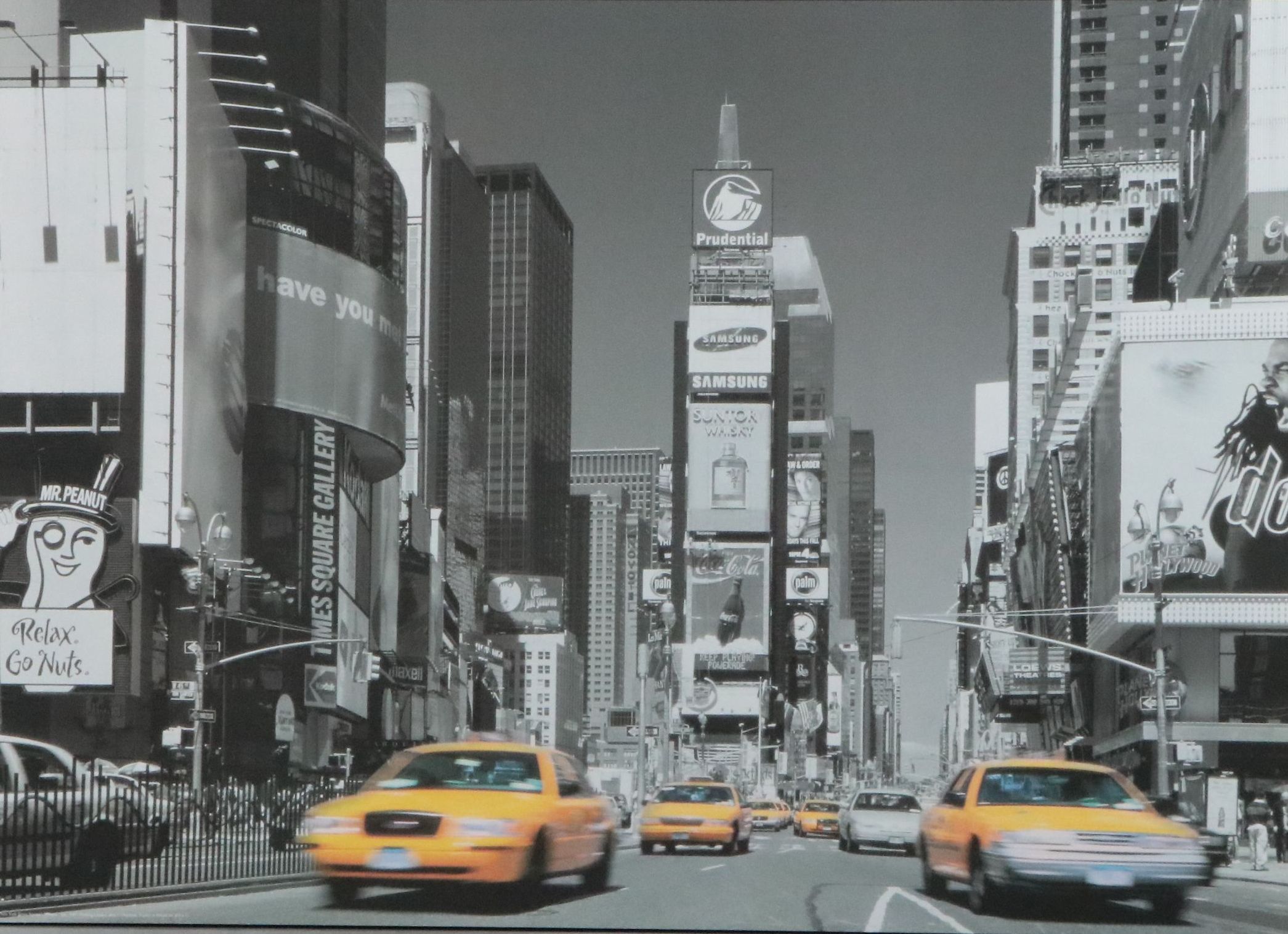 IKEA Offset Lithograph of Times Square, New York City, 21st Century