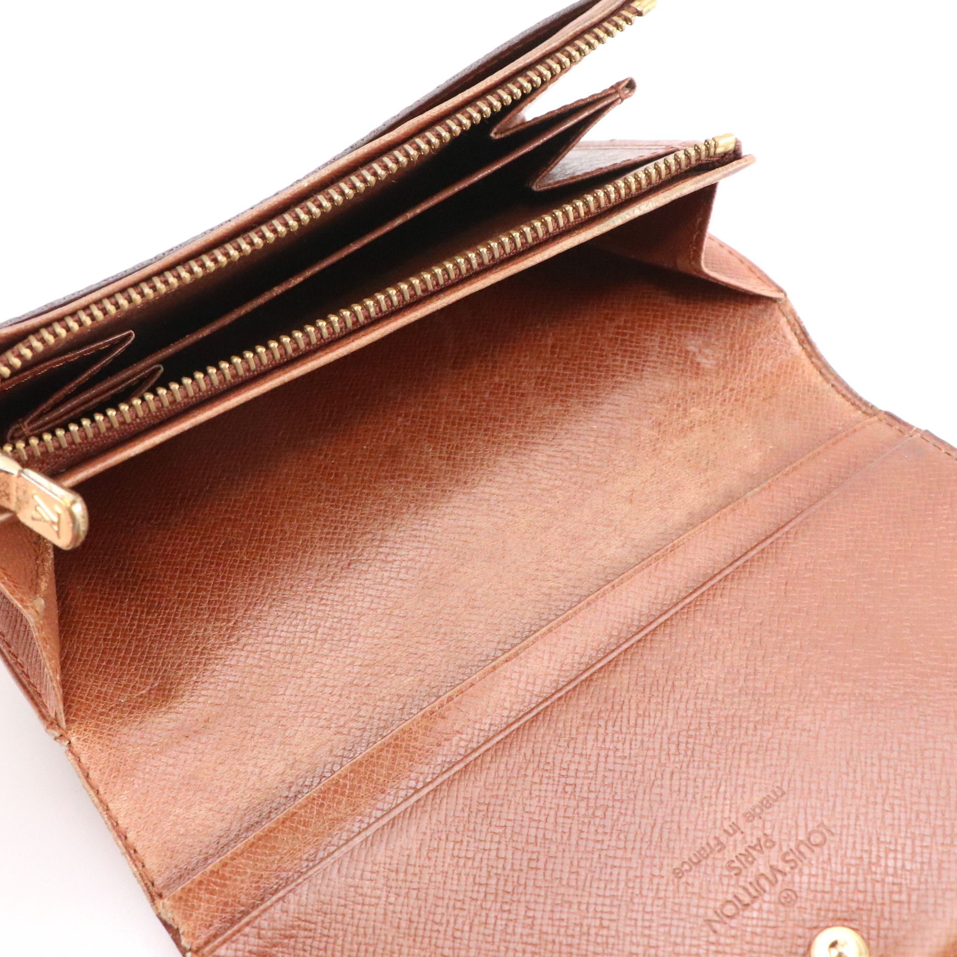 Louis Vuitton Porte-Monnaie, Billets Trésor in Monogram Canvas