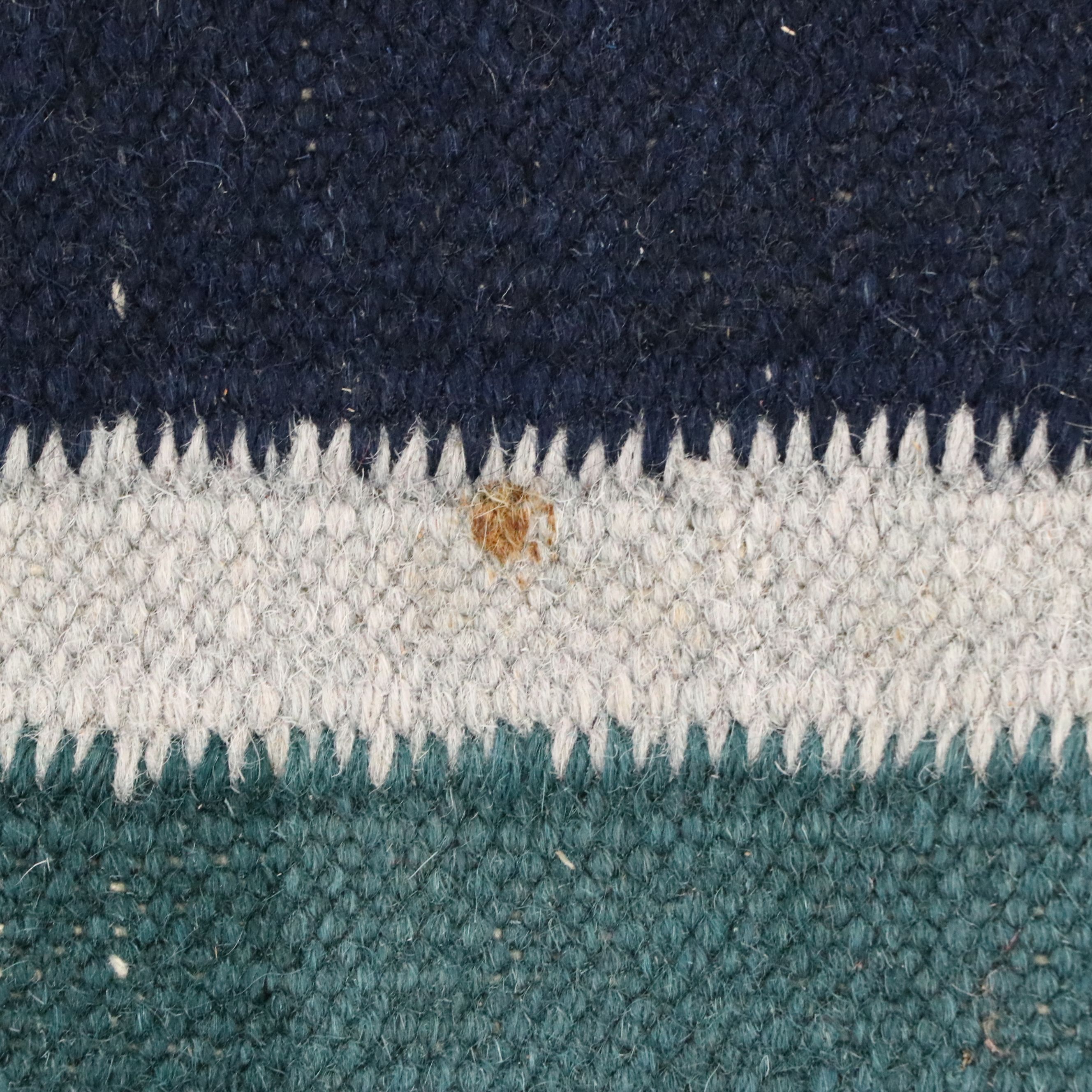 7'5 x 10' Handwoven Indian Dhurrie Area Rug