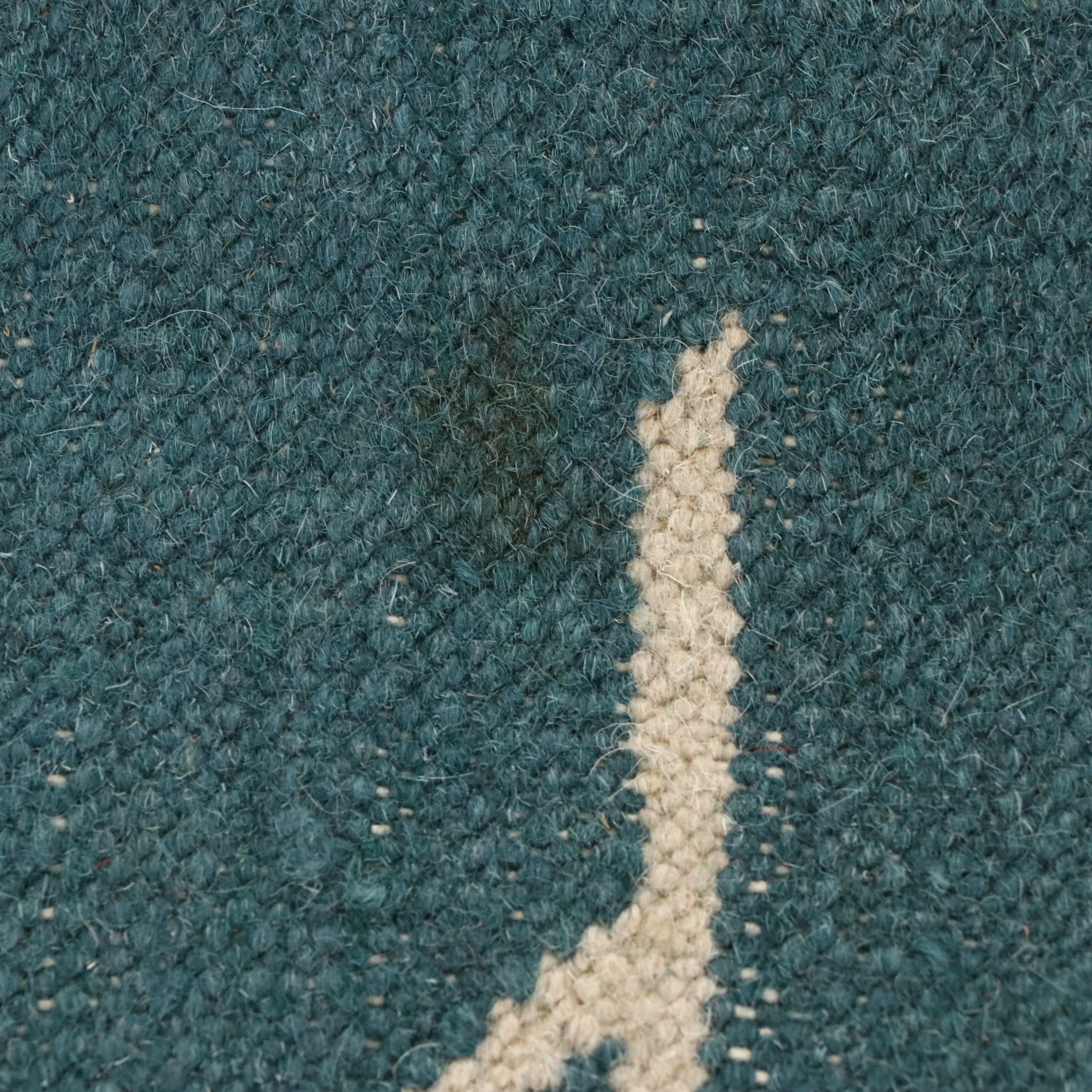 7'5 x 10' Handwoven Indian Dhurrie Area Rug