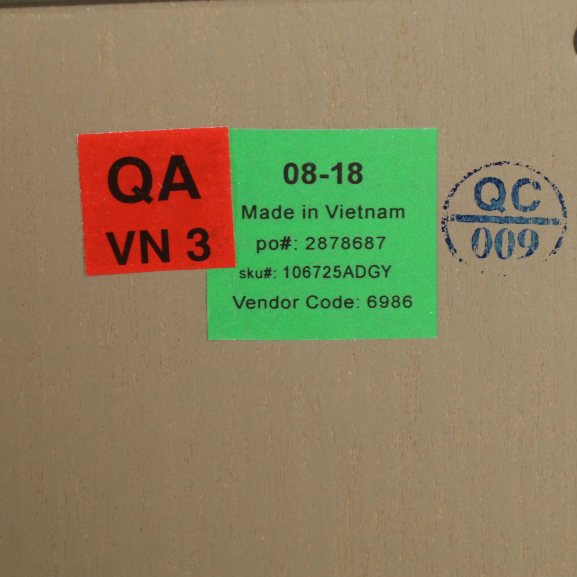 Restoration Hardware Rustic Wood Chest of Drawers with Metal Wrapped Top