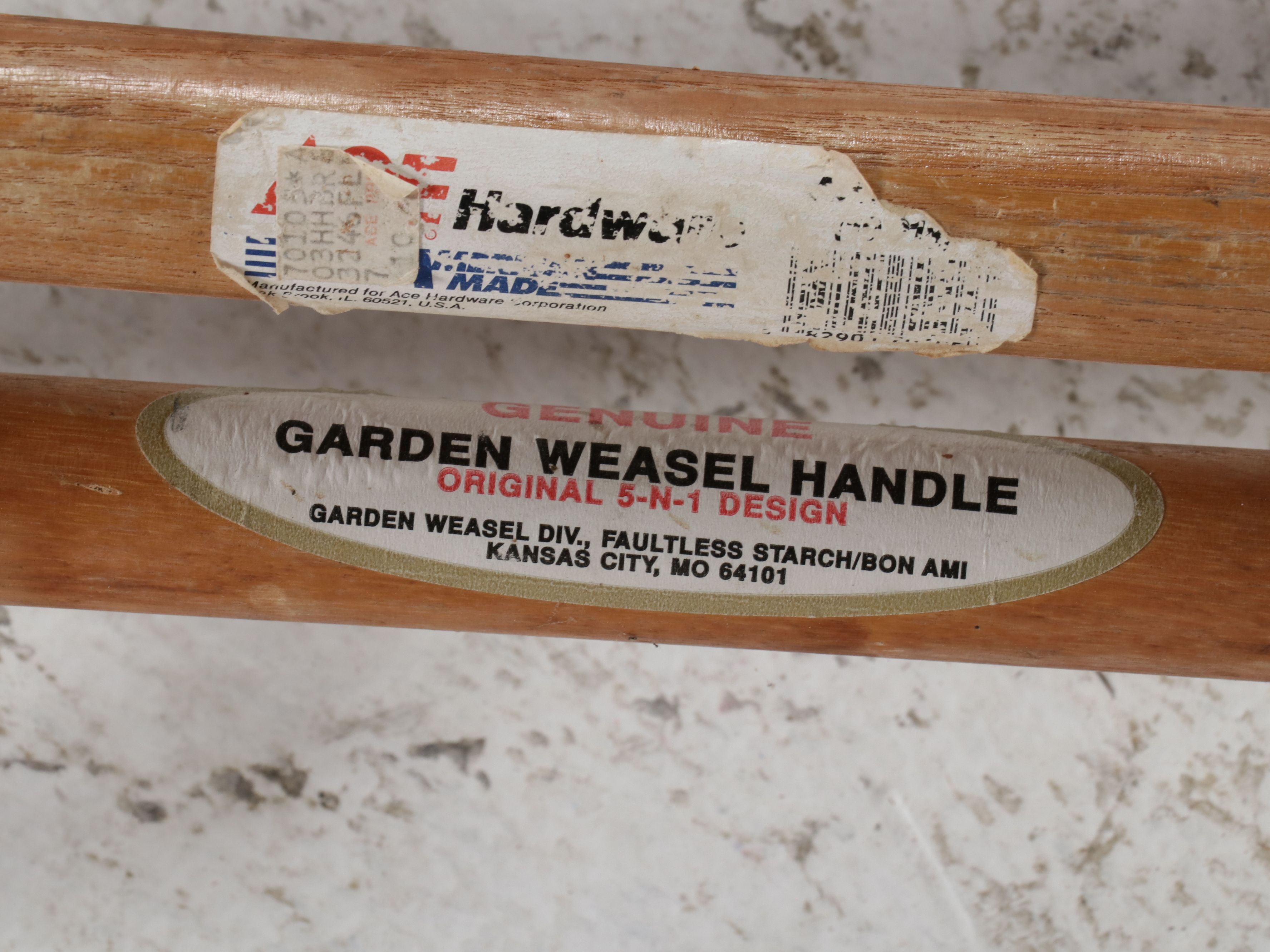 True Temper Wheelbarrow with Rakes, Trimmer and More