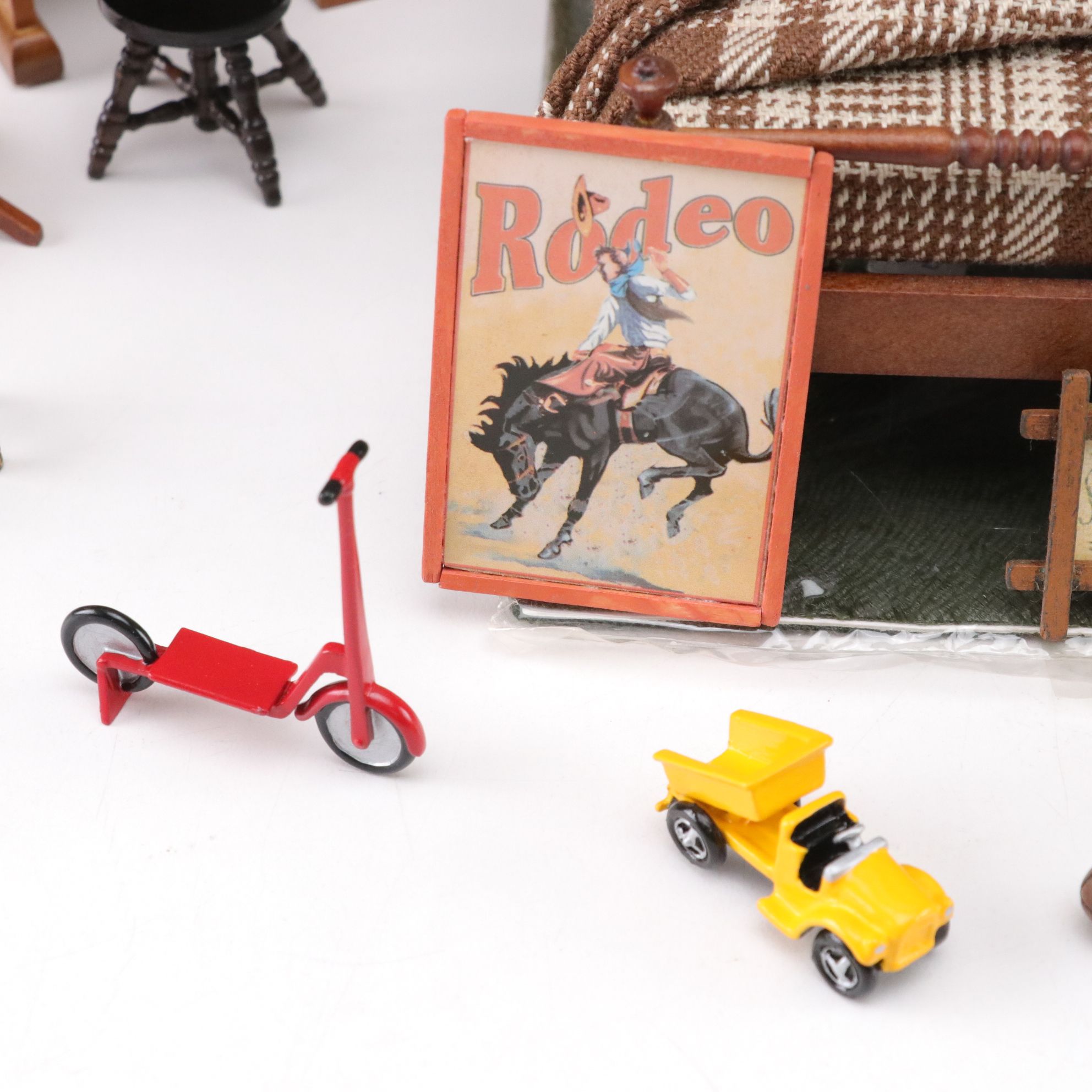 Miniature Doll House Bedroom Furniture Sets