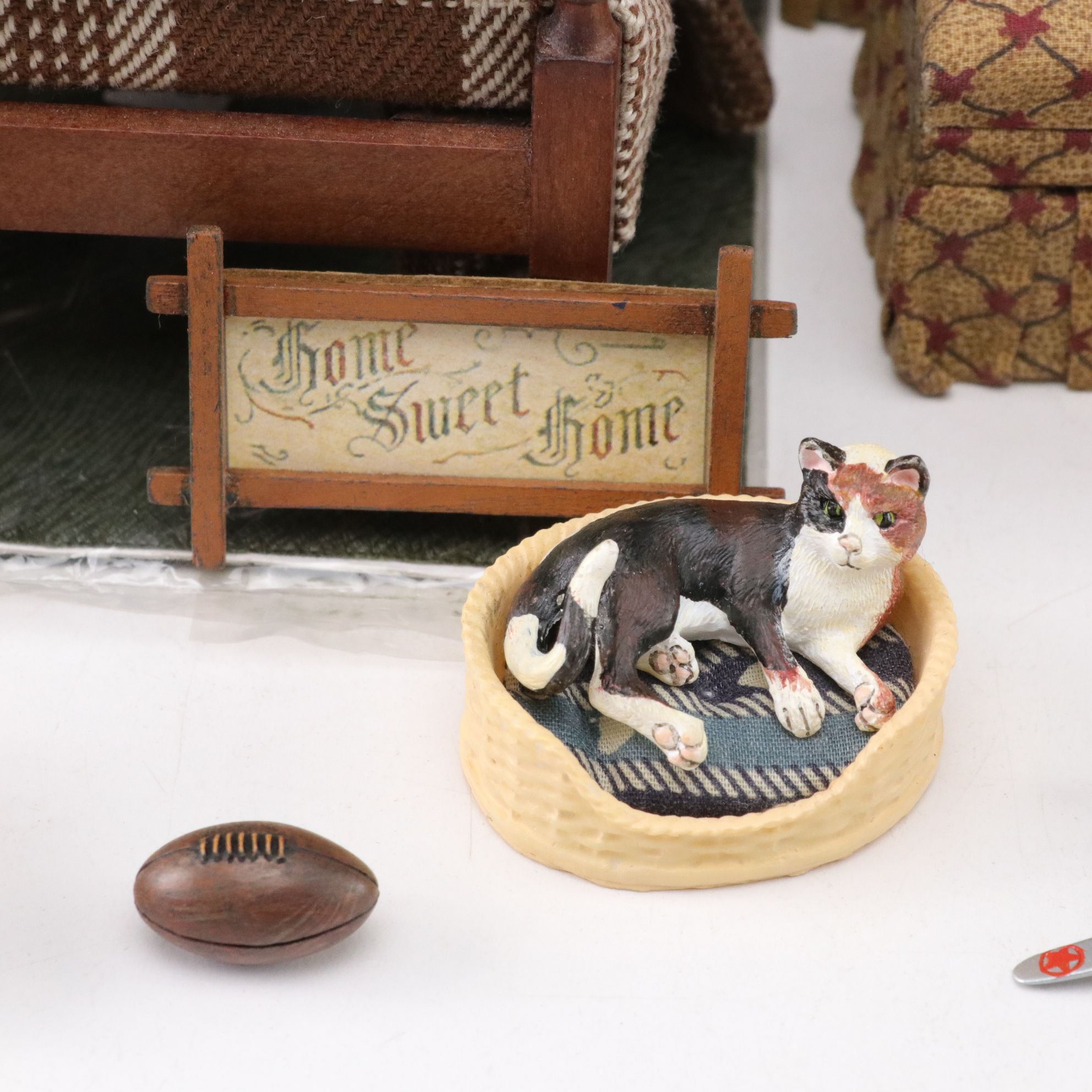 Miniature Doll House Bedroom Furniture Sets