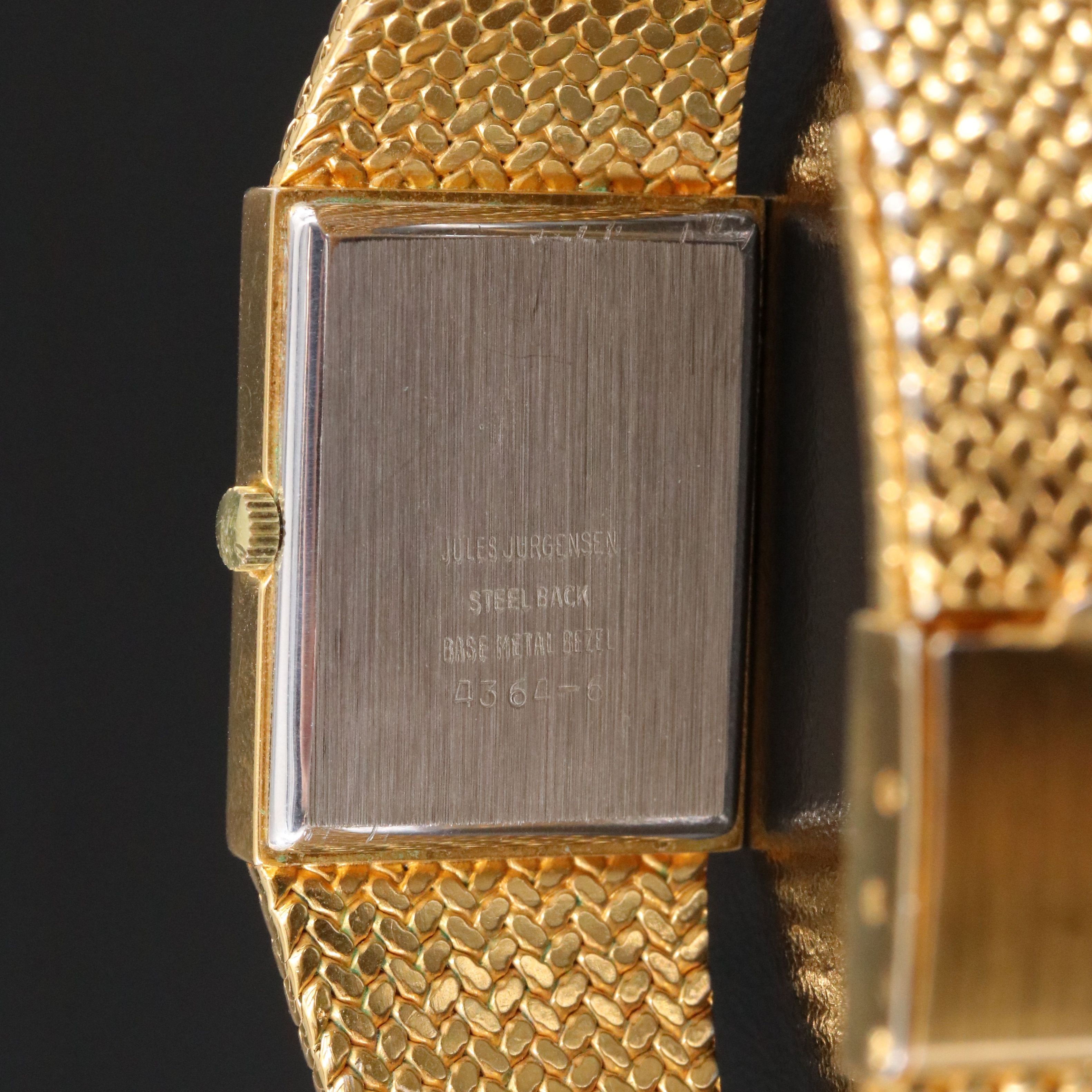 Jules Jurgensen Gold-Tone Quartz Dress Watch