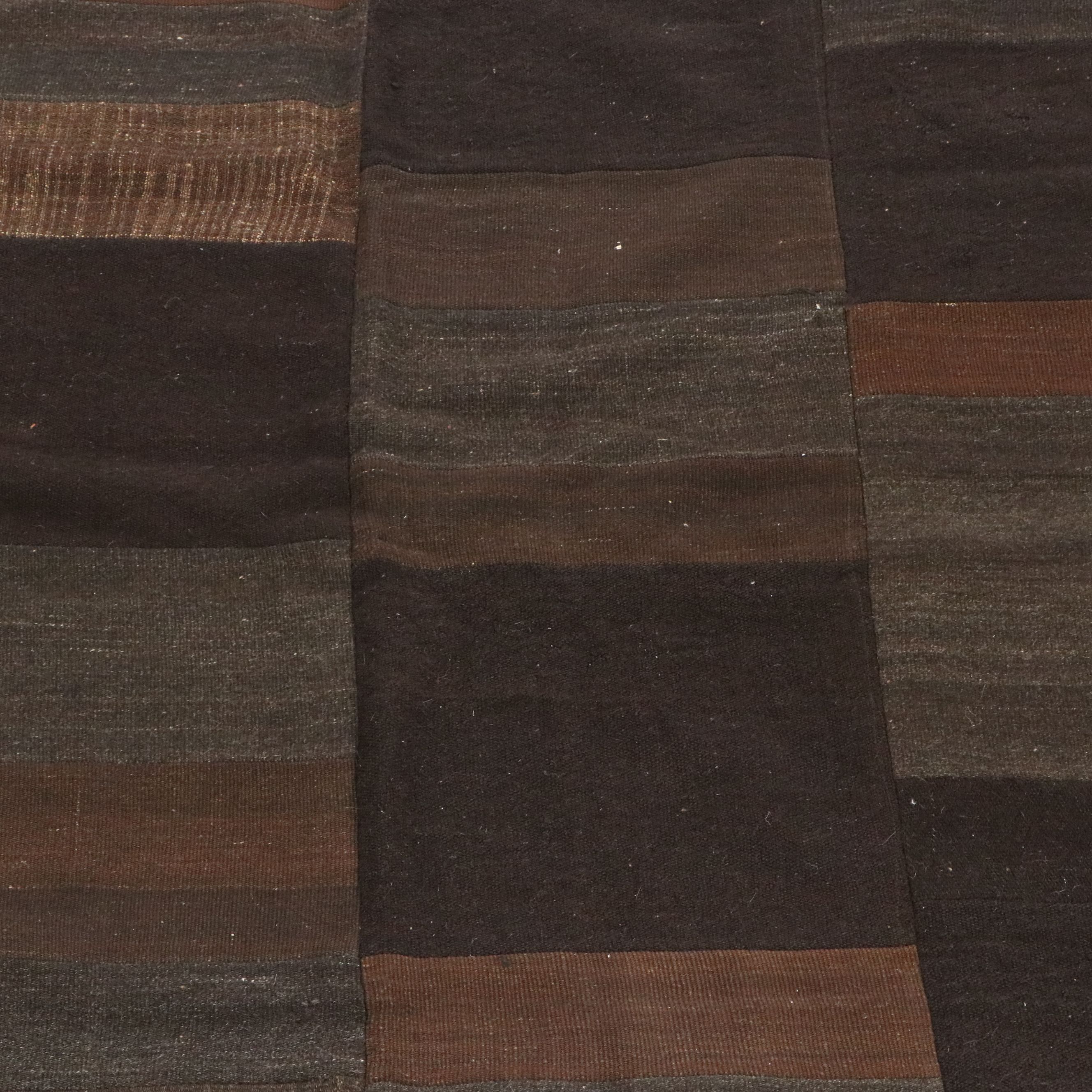 7'3 x 10'8 Handmade Turkish Patchwork Area Rug