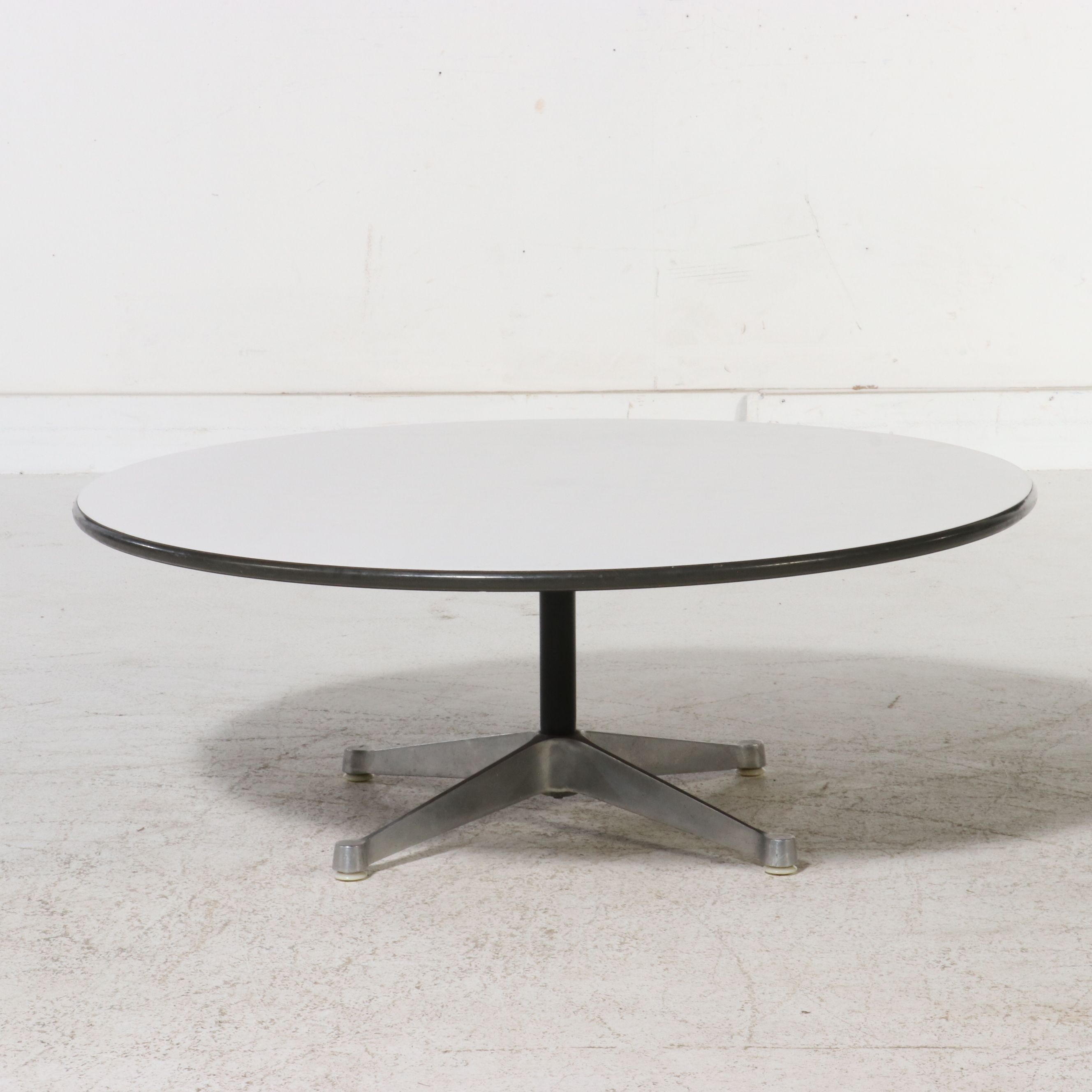 Mid Century Modern Eames Style Segmented Base Coffee Table, Late 20th Century