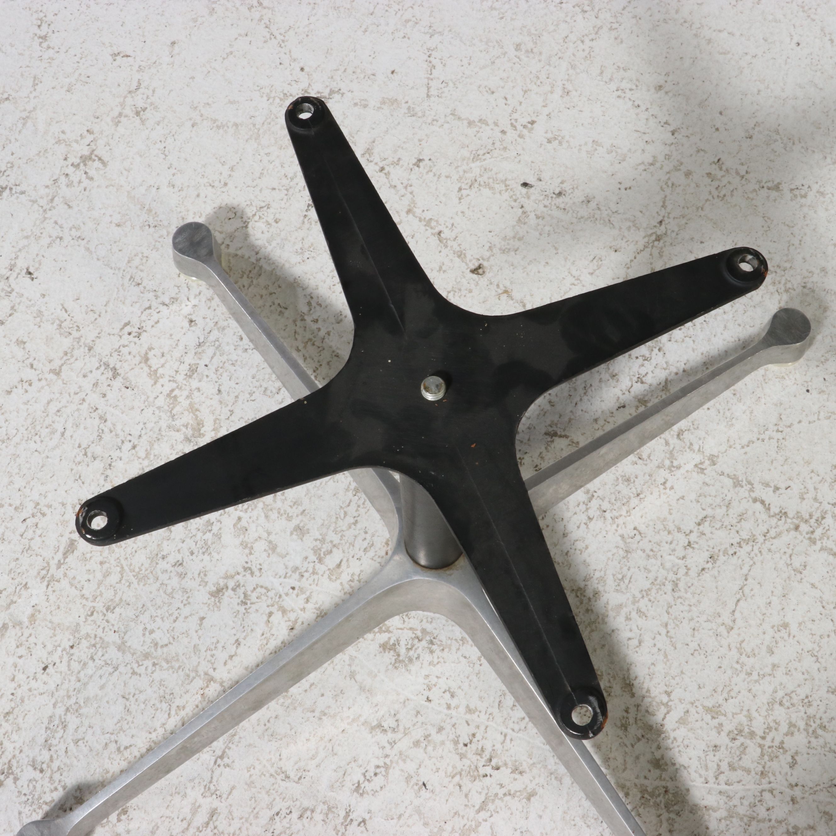 Mid Century Modern Eames Style Segmented Base Coffee Table, Late 20th Century