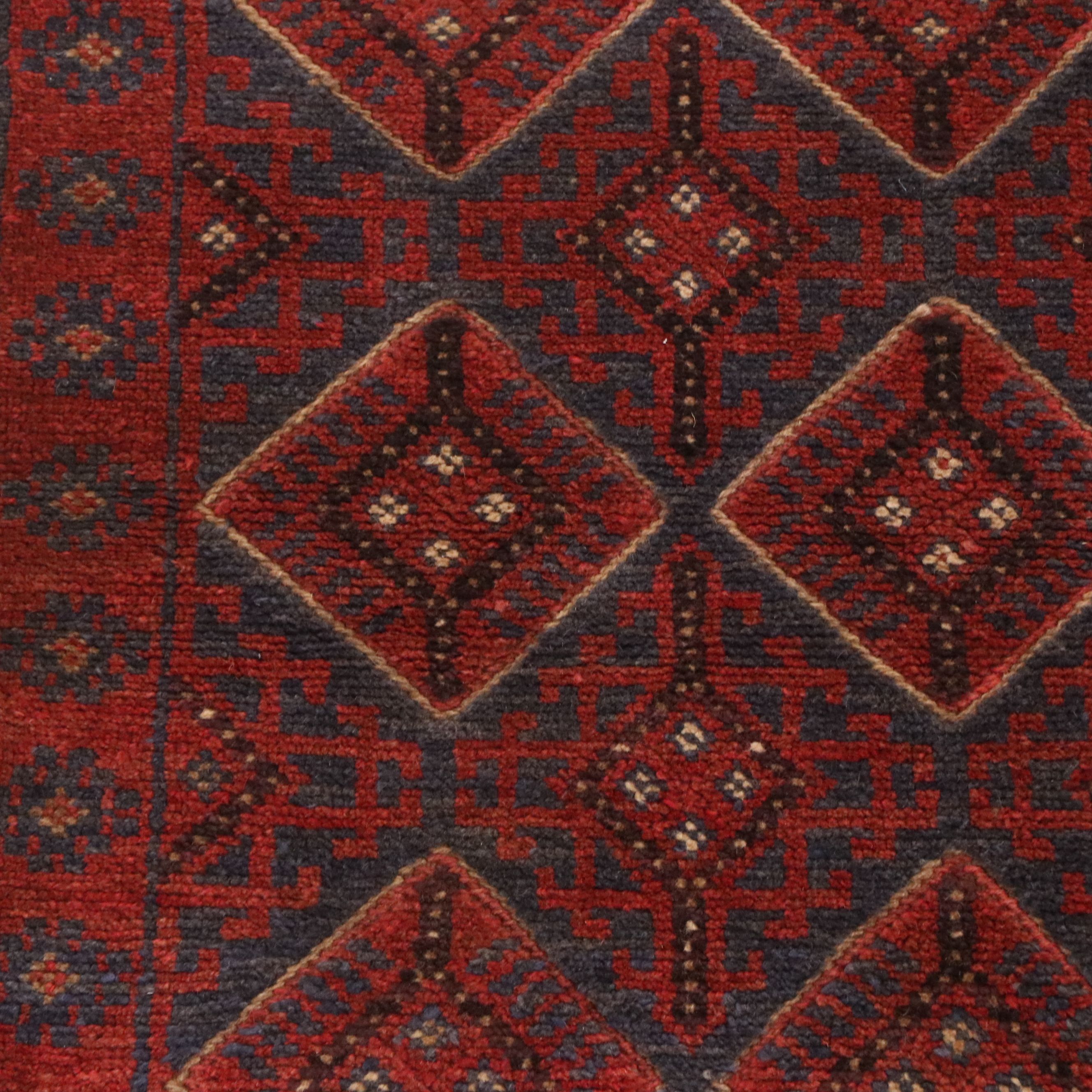 2'1 x 8'6 Handmade Afghan Mashwani Carpet Runner