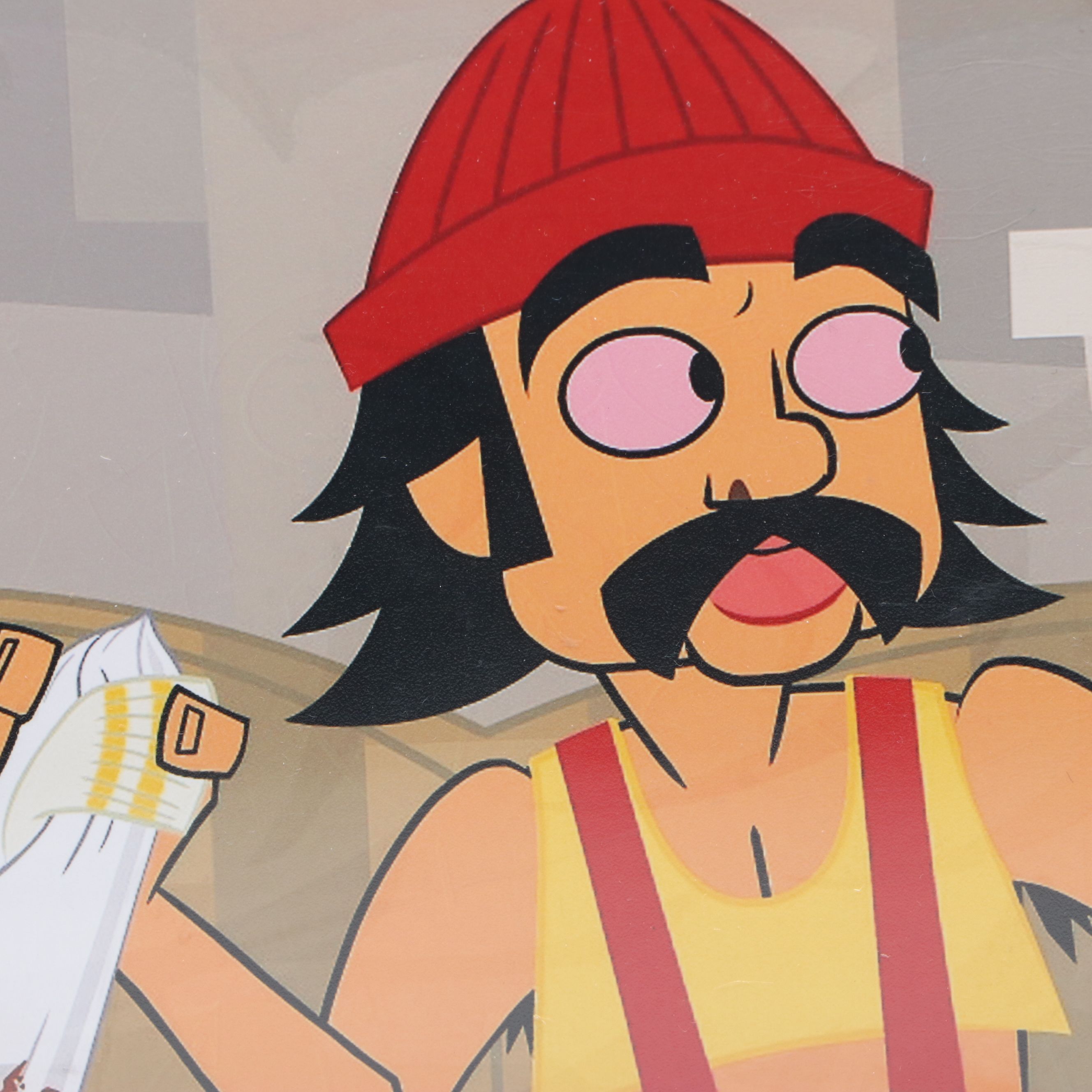 Cheech & Chong Signed Animated Print, PSA/DNA