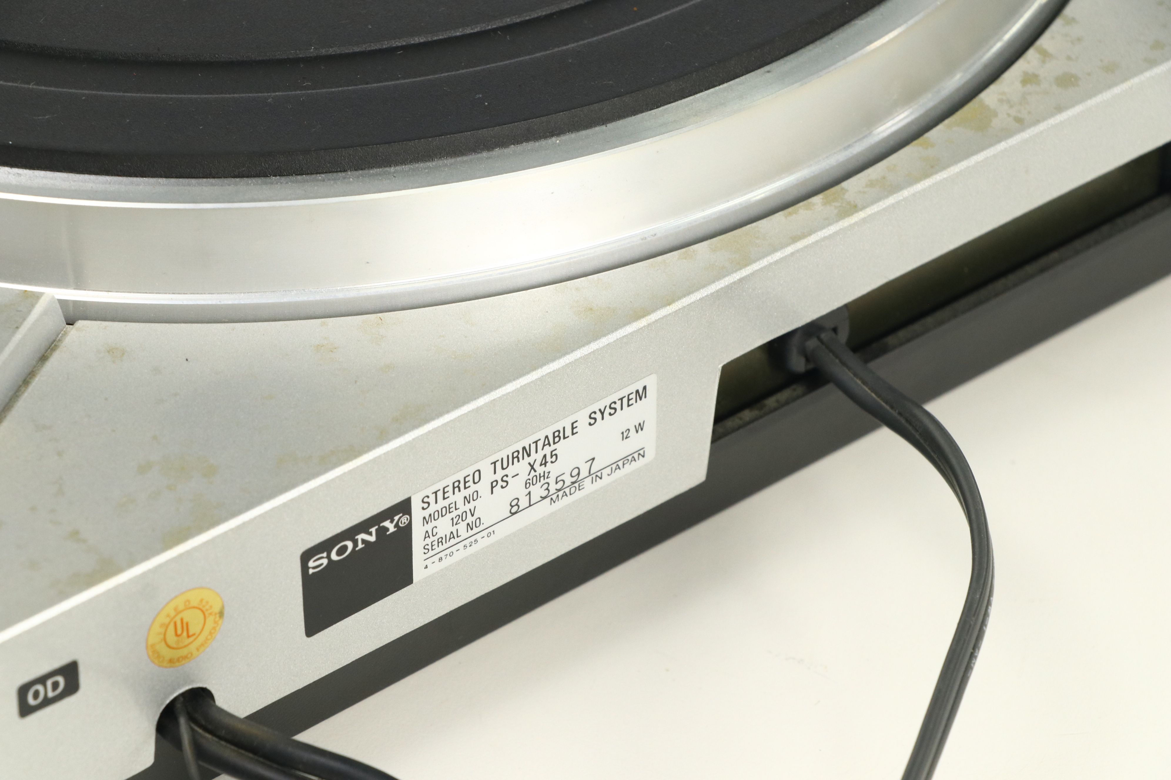 Sony PS-X45 Stereo Turntable, Kenwood Compact Disc Player, and More Audio