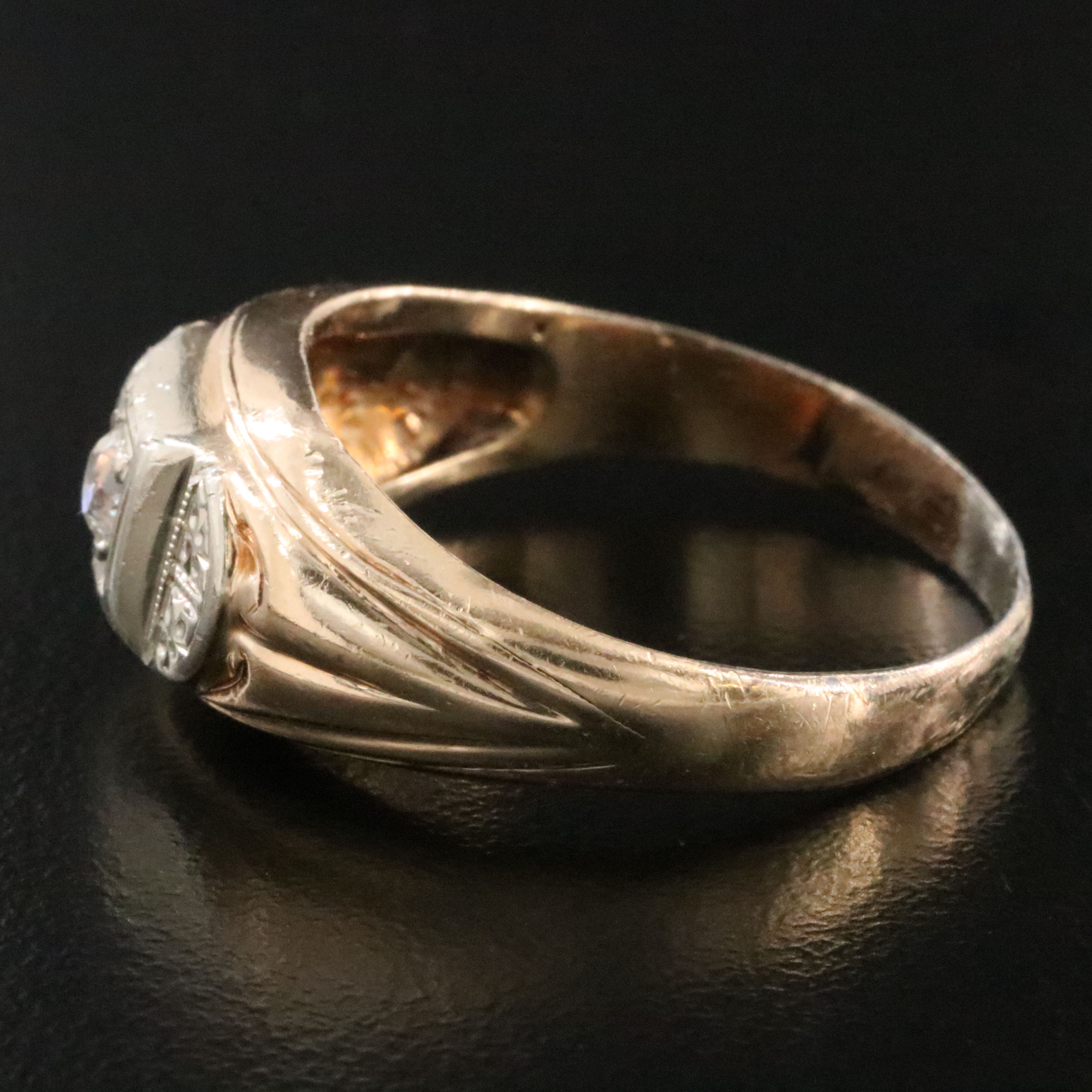 14K 0.25 CT Diamond Ring