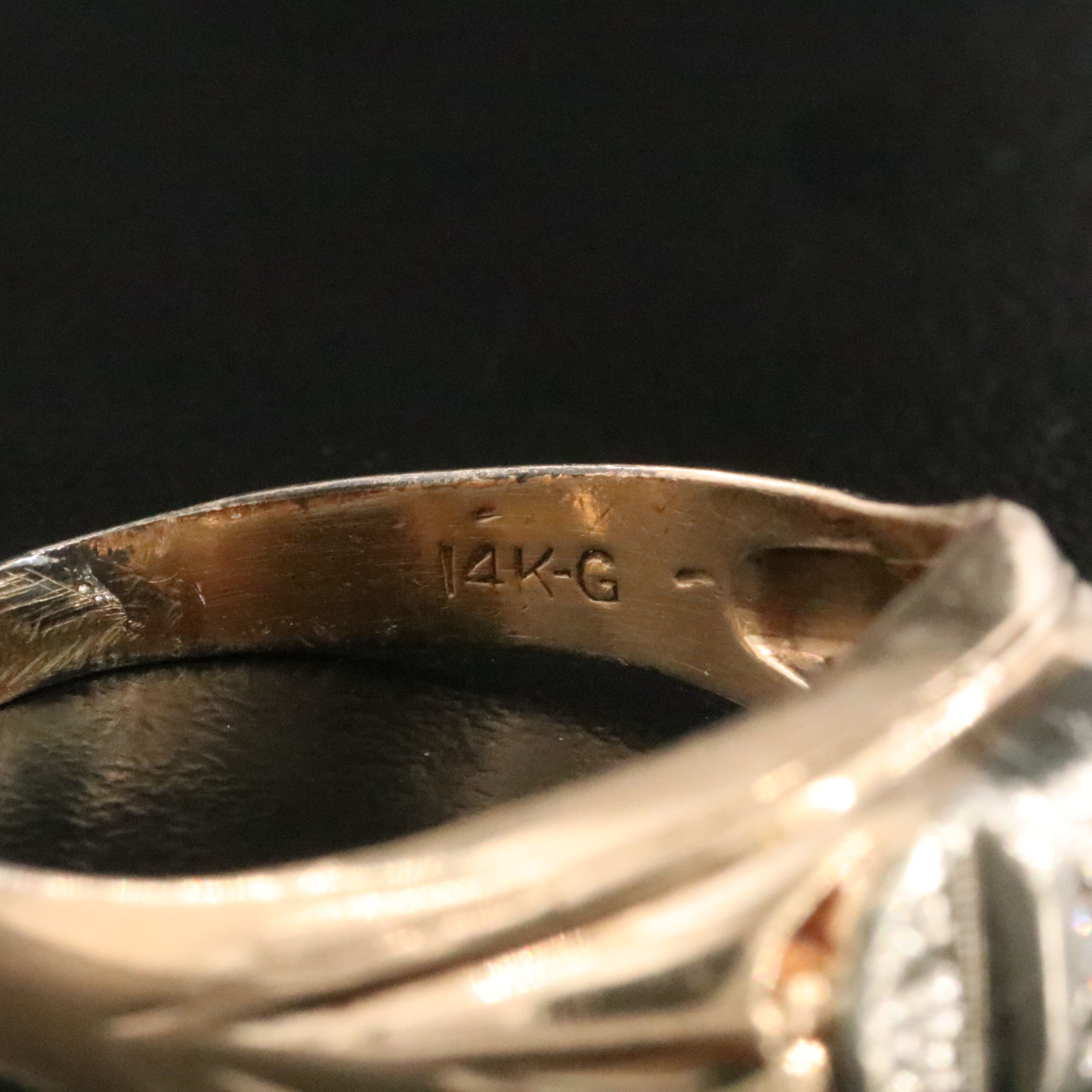 14K 0.25 CT Diamond Ring