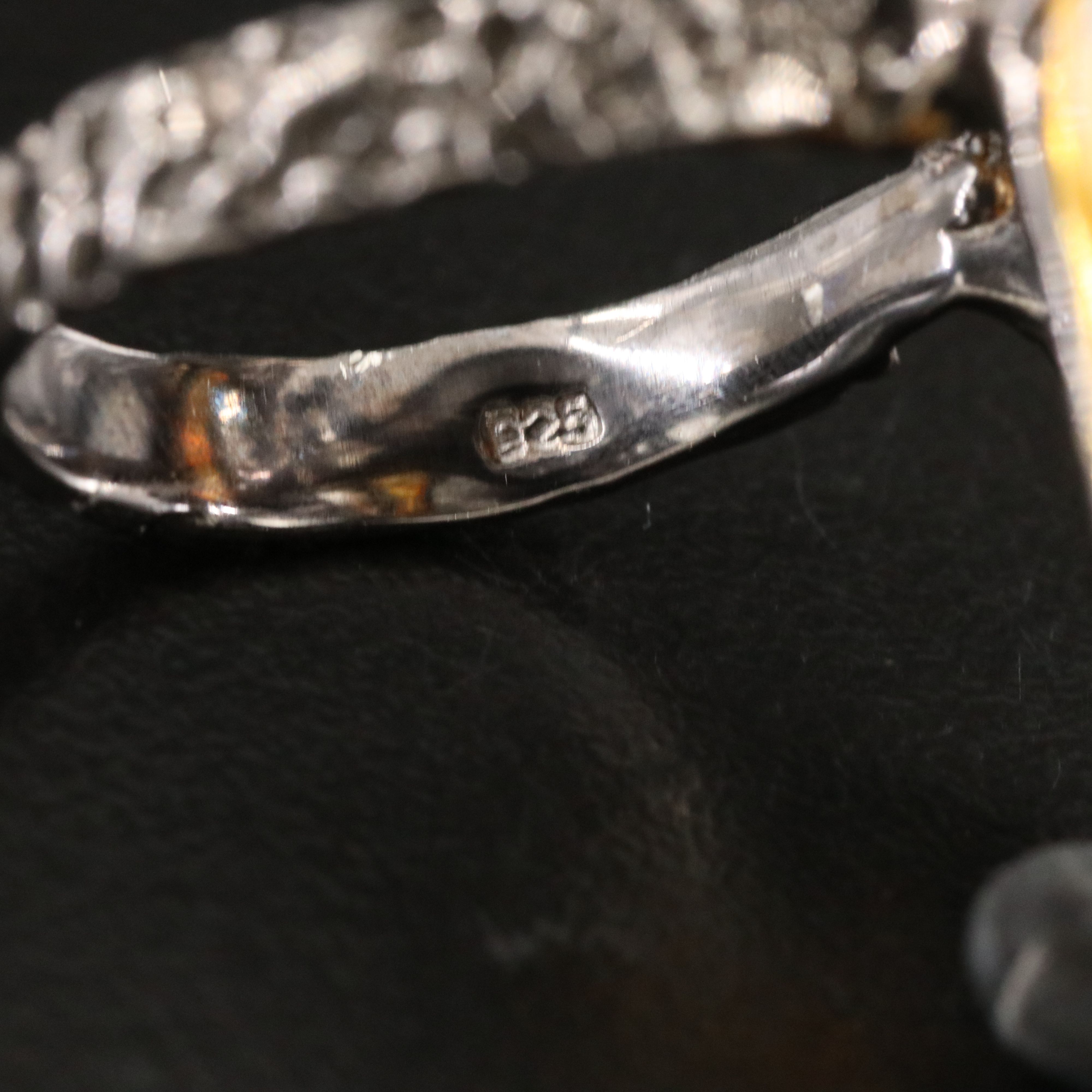 Sterling Opal and Sky Blue Toapz Ring