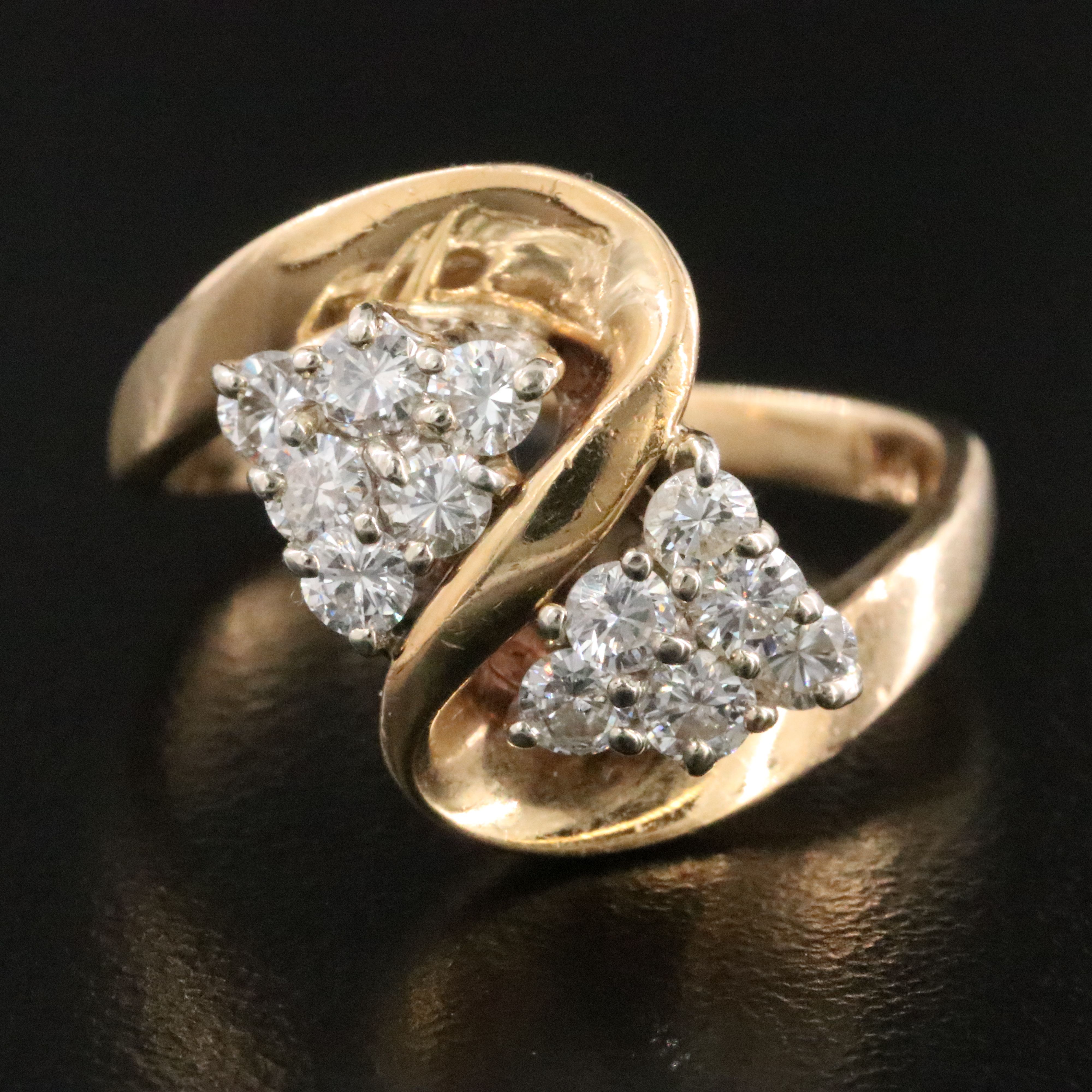 14K 0.66 CTW Diamond Ring