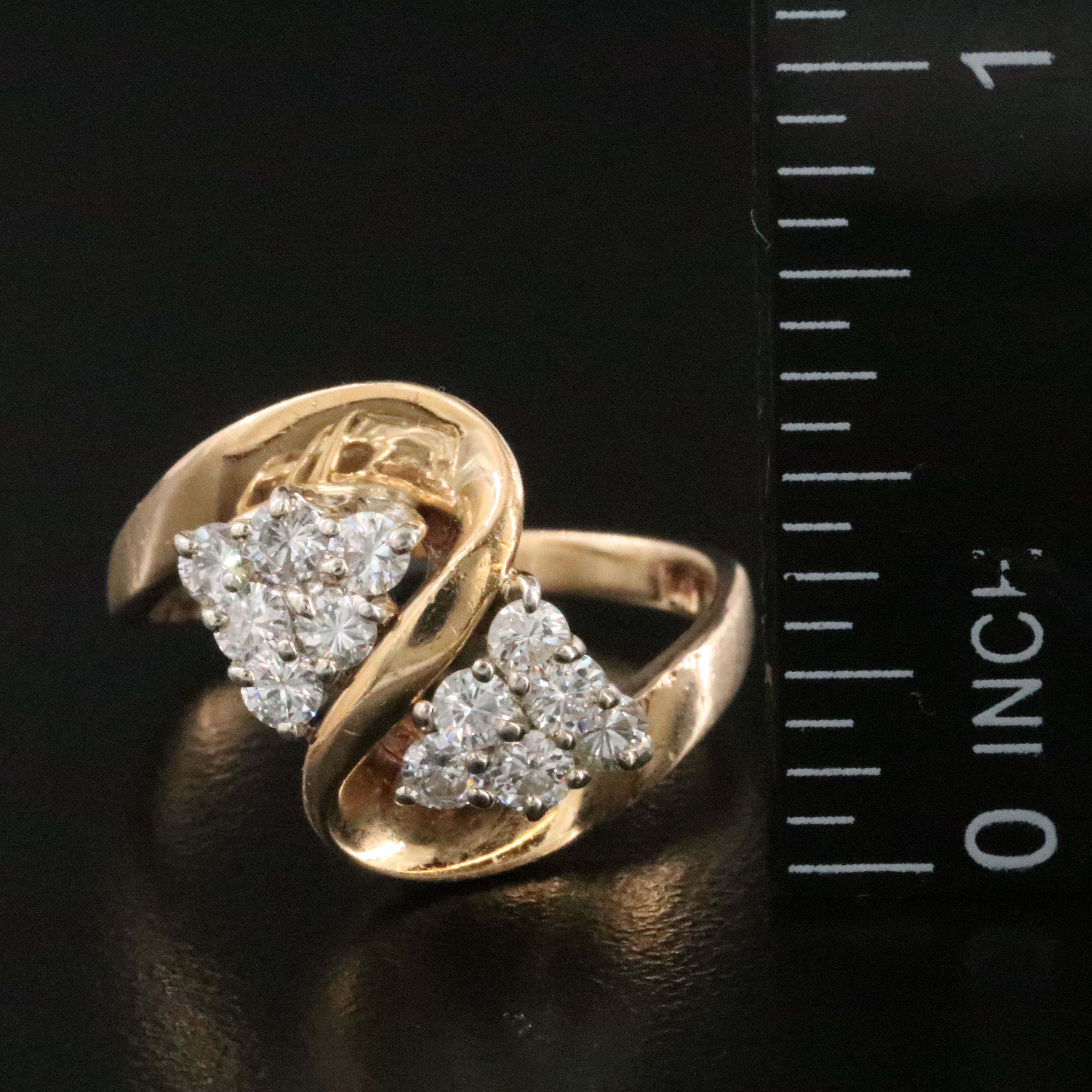 14K 0.66 CTW Diamond Ring