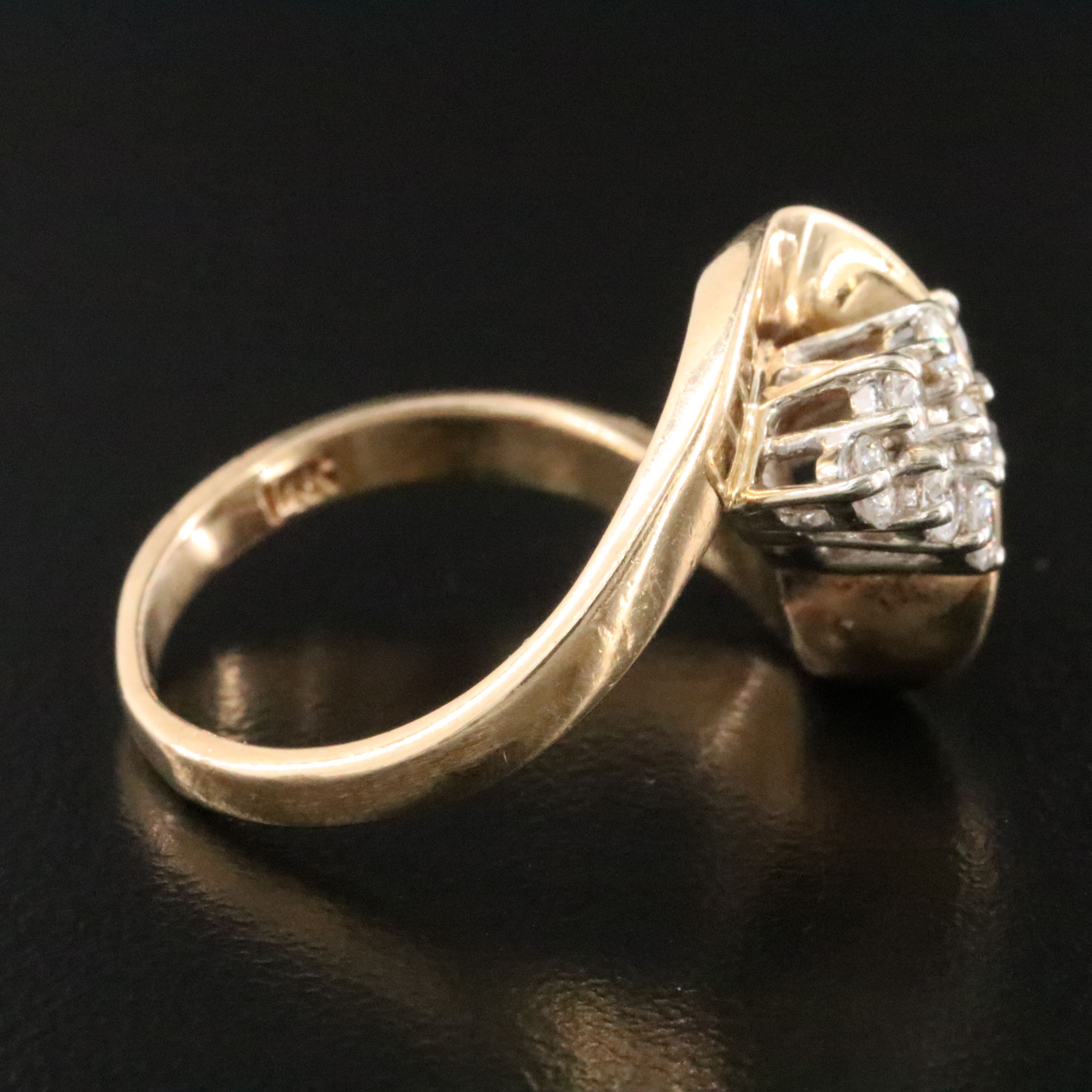 14K 0.66 CTW Diamond Ring