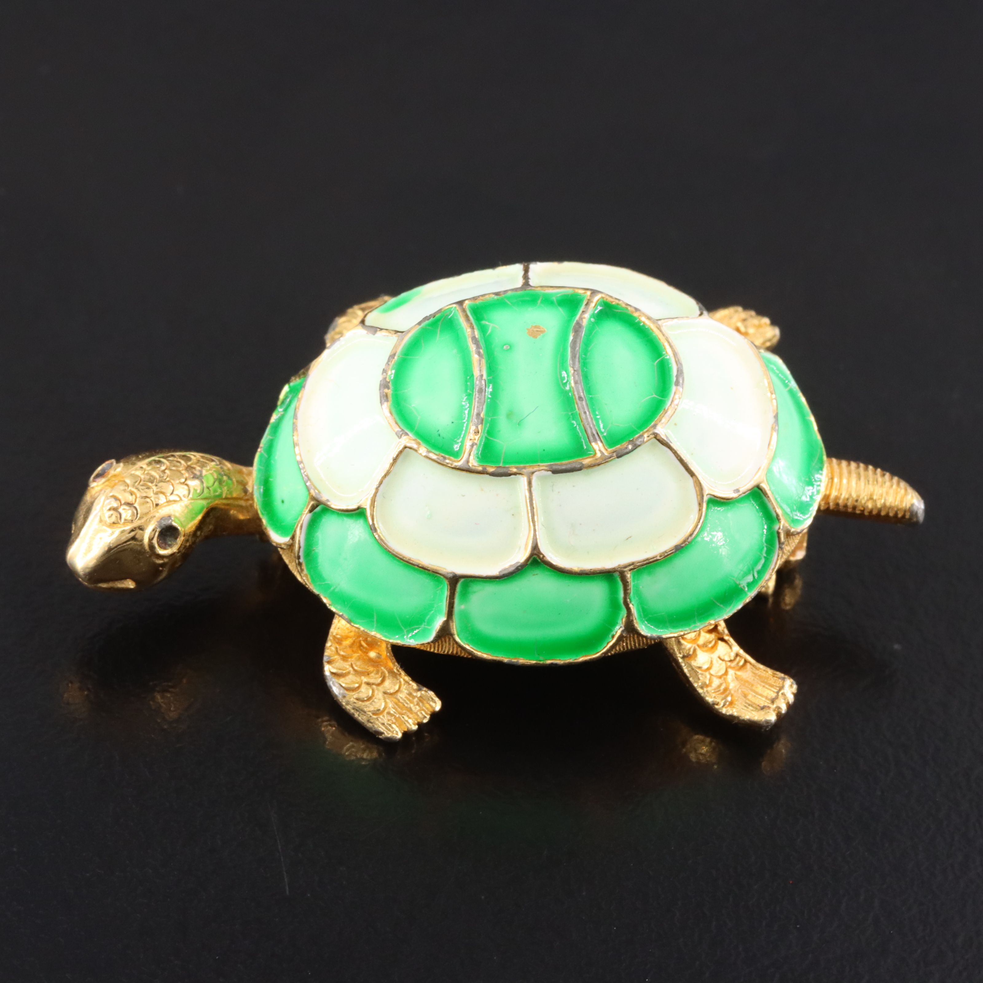 Vintage Kramer Turtle Brooch