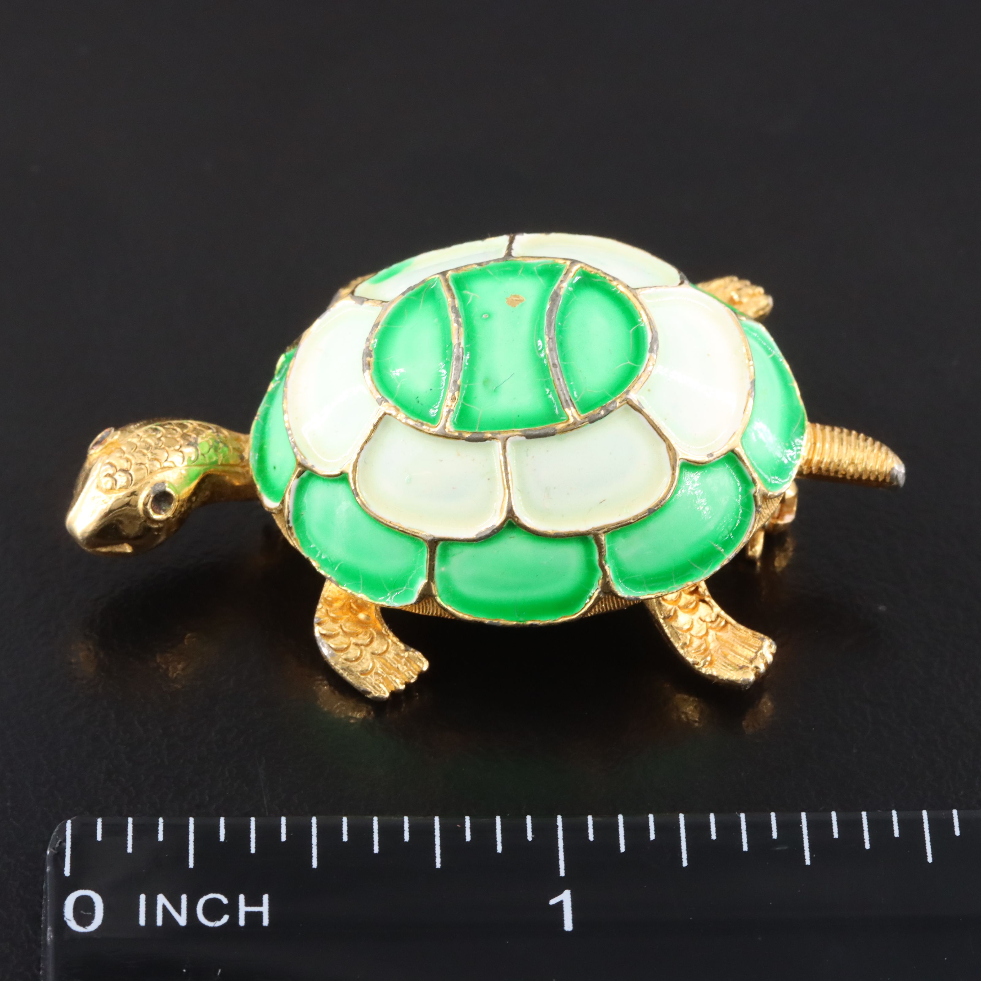 Vintage Kramer Turtle Brooch