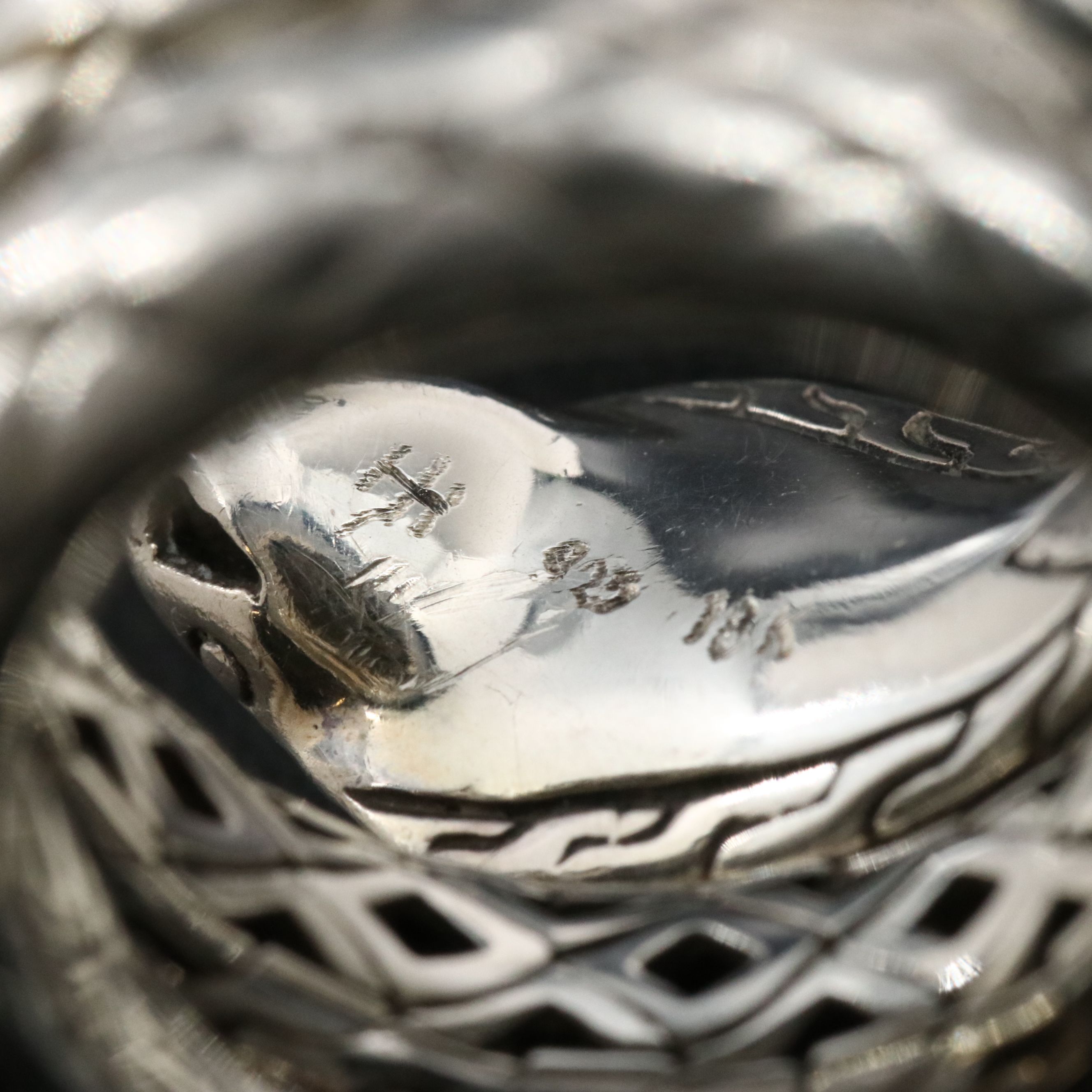 John Hardy Legends Cobra Sterling Double Coil Ring with 18K Accent