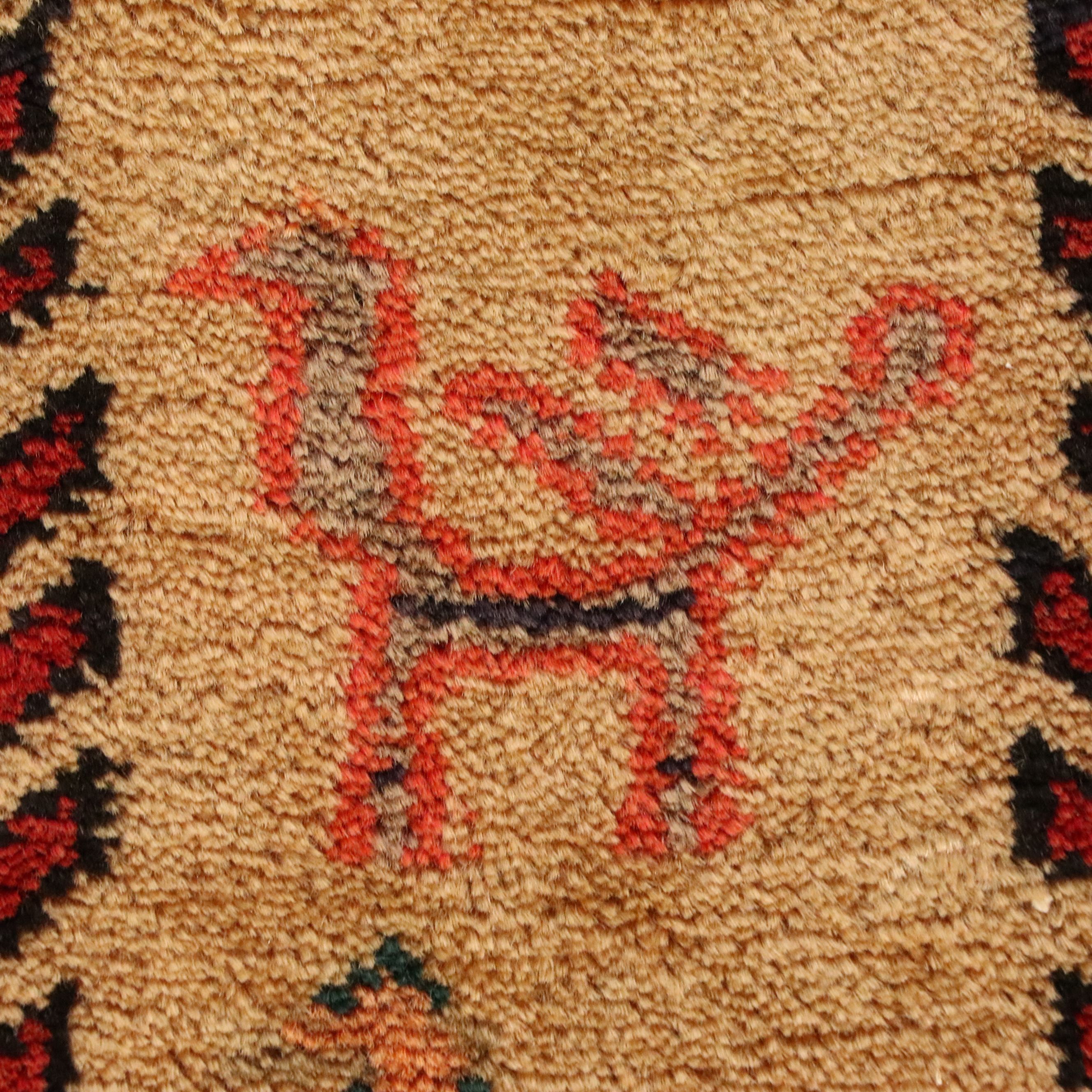 3'6 x 9'9 Hand-Knotted Caucasian Lenkoran Long Rug