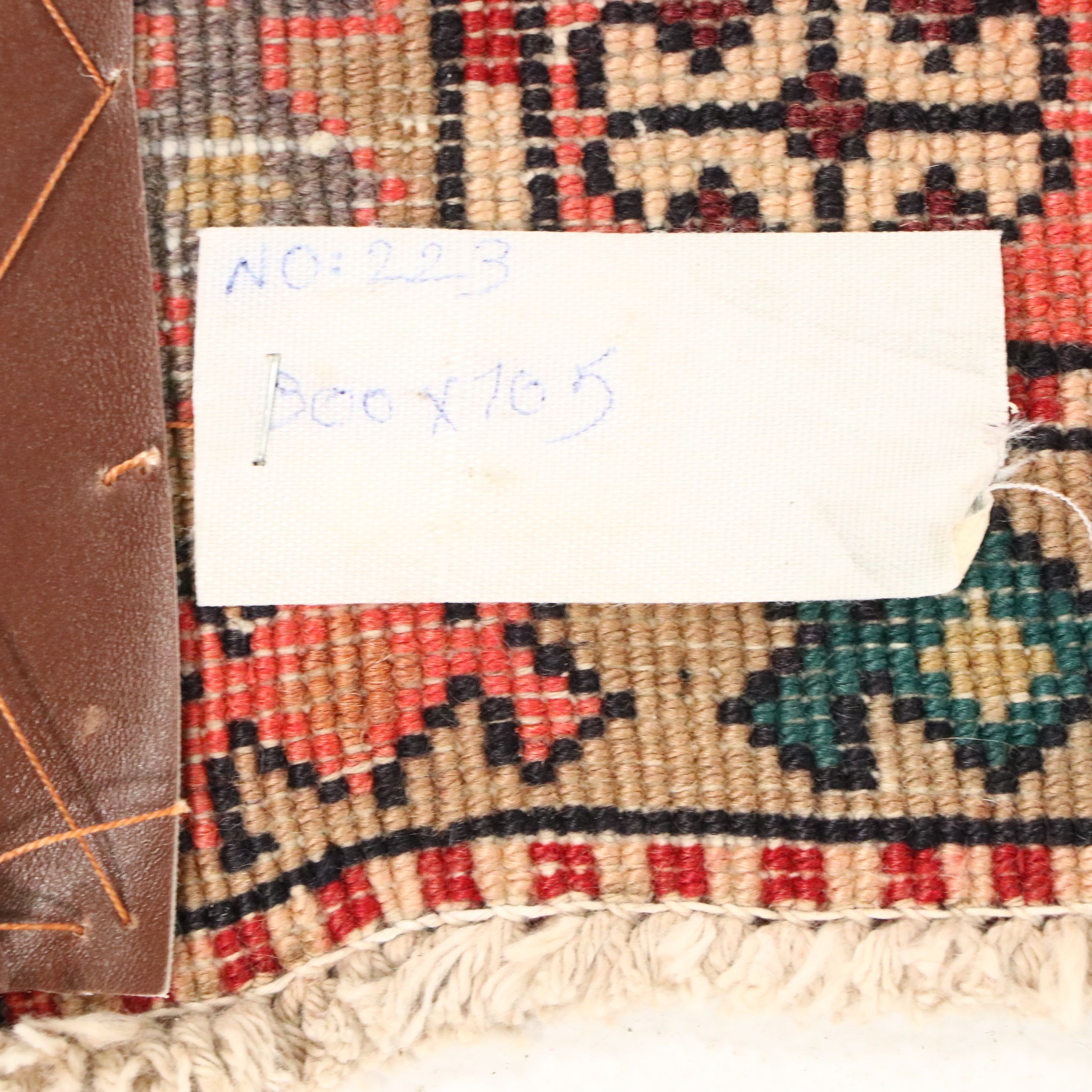 3'6 x 9'9 Hand-Knotted Caucasian Lenkoran Long Rug