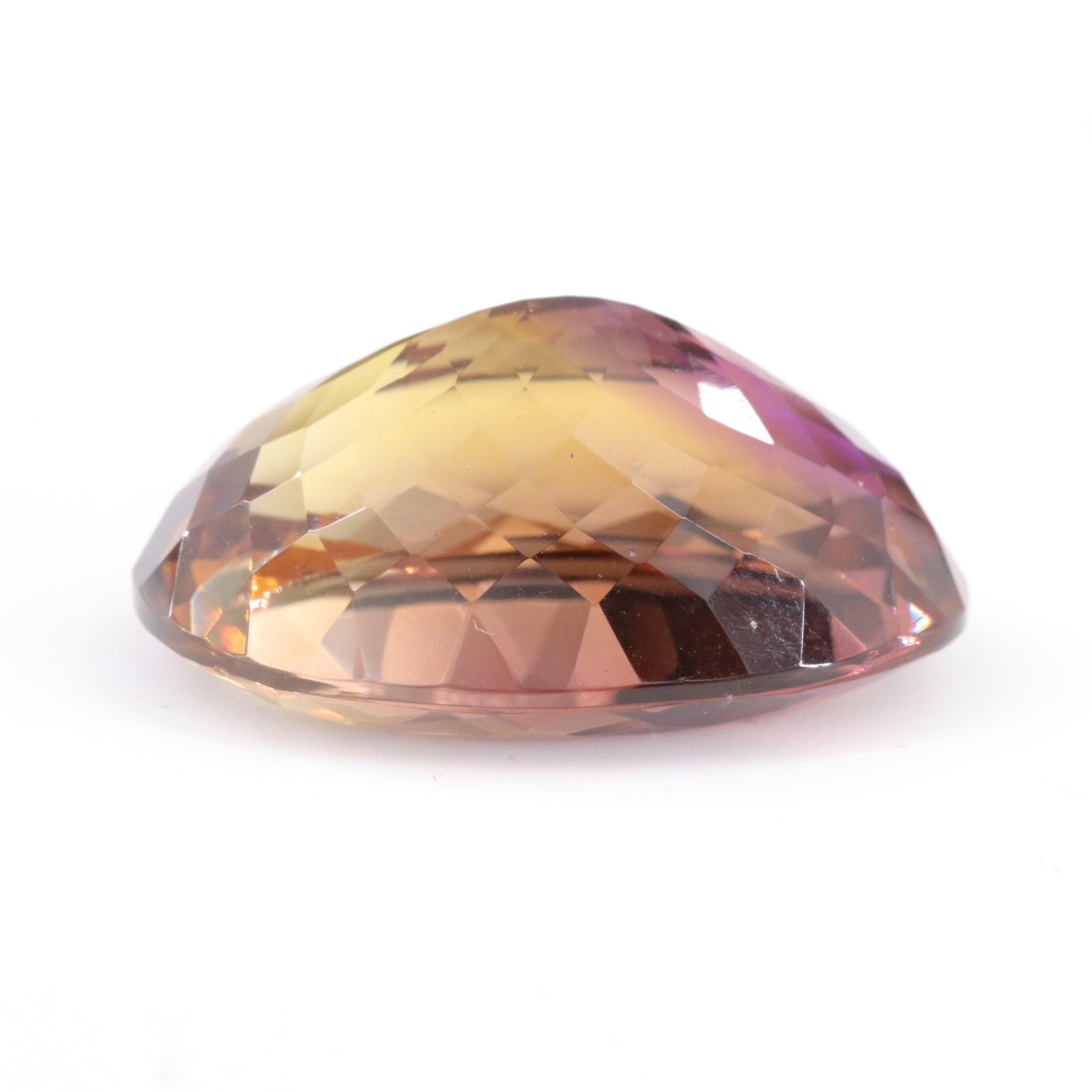 Loose 18.74 CT Ametrine