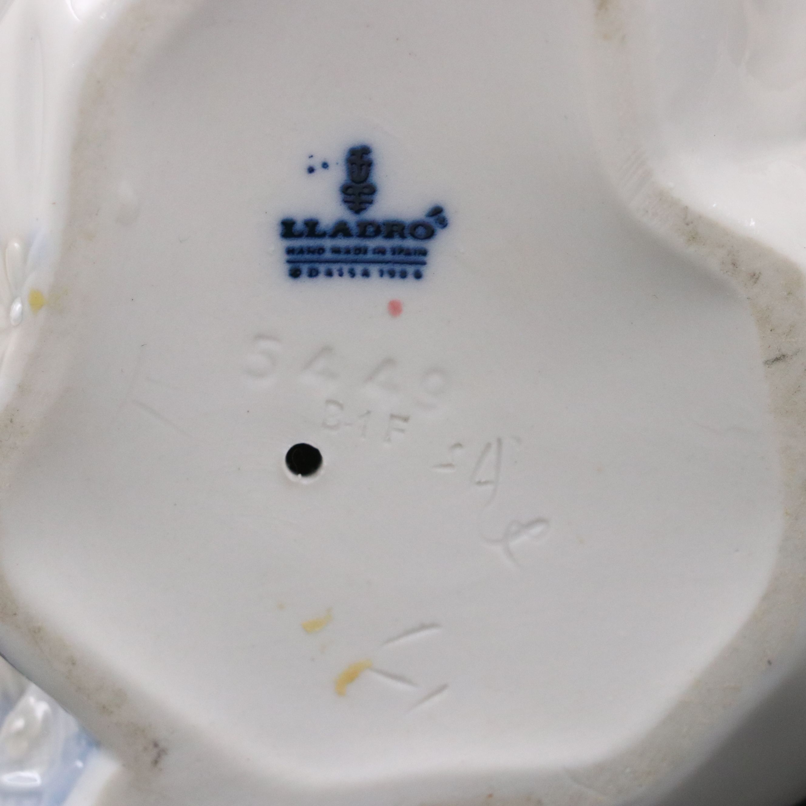 Lladró "Good Night" and "Bath Time" Porcelain Figures