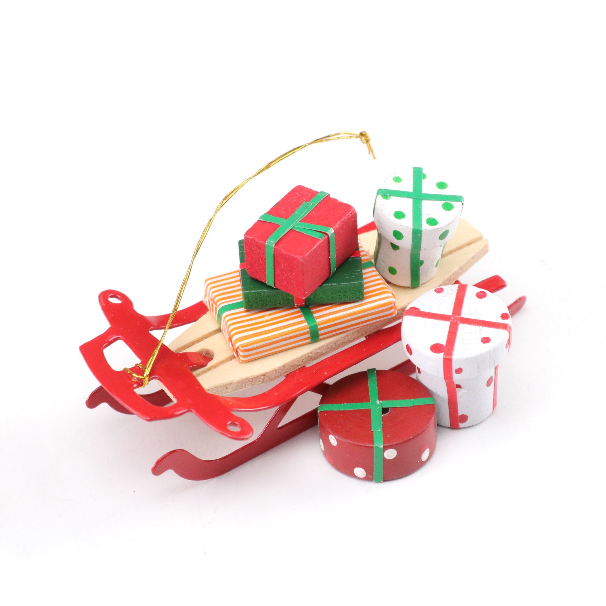 Miniature Doll House Christmas Living Room Furniture Set