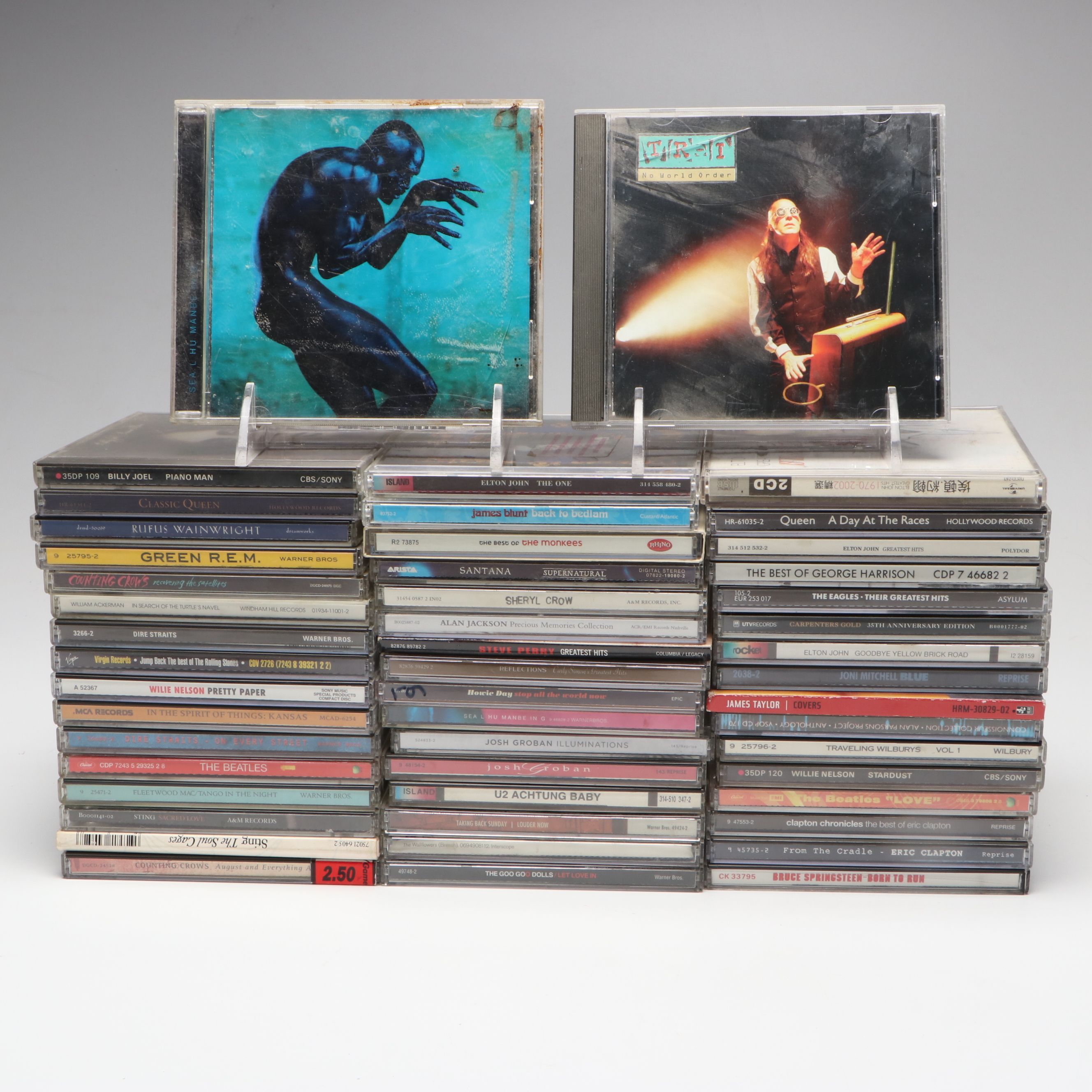 Elton John, Queen, R.E.M., Eric Clapton and More Music CDs