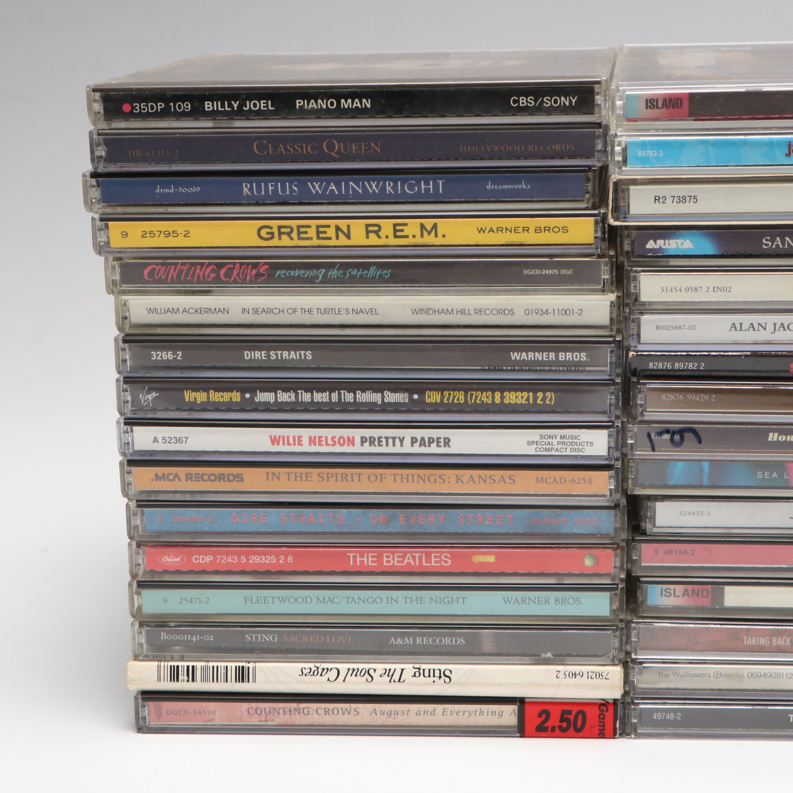 Elton John, Queen, R.E.M., Eric Clapton and More Music CDs