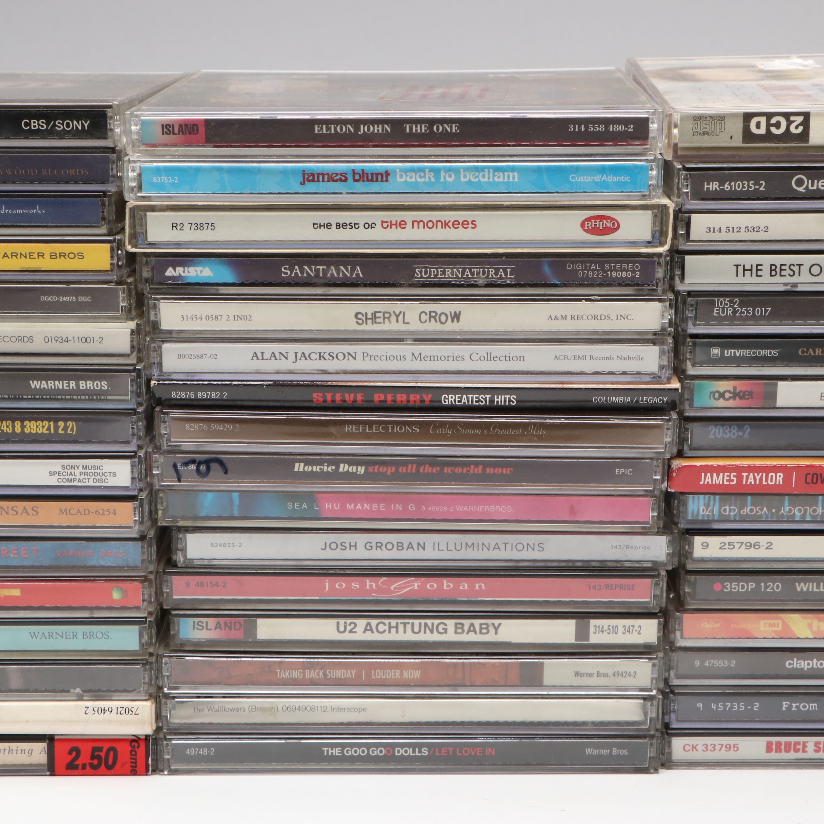 Elton John, Queen, R.E.M., Eric Clapton and More Music CDs