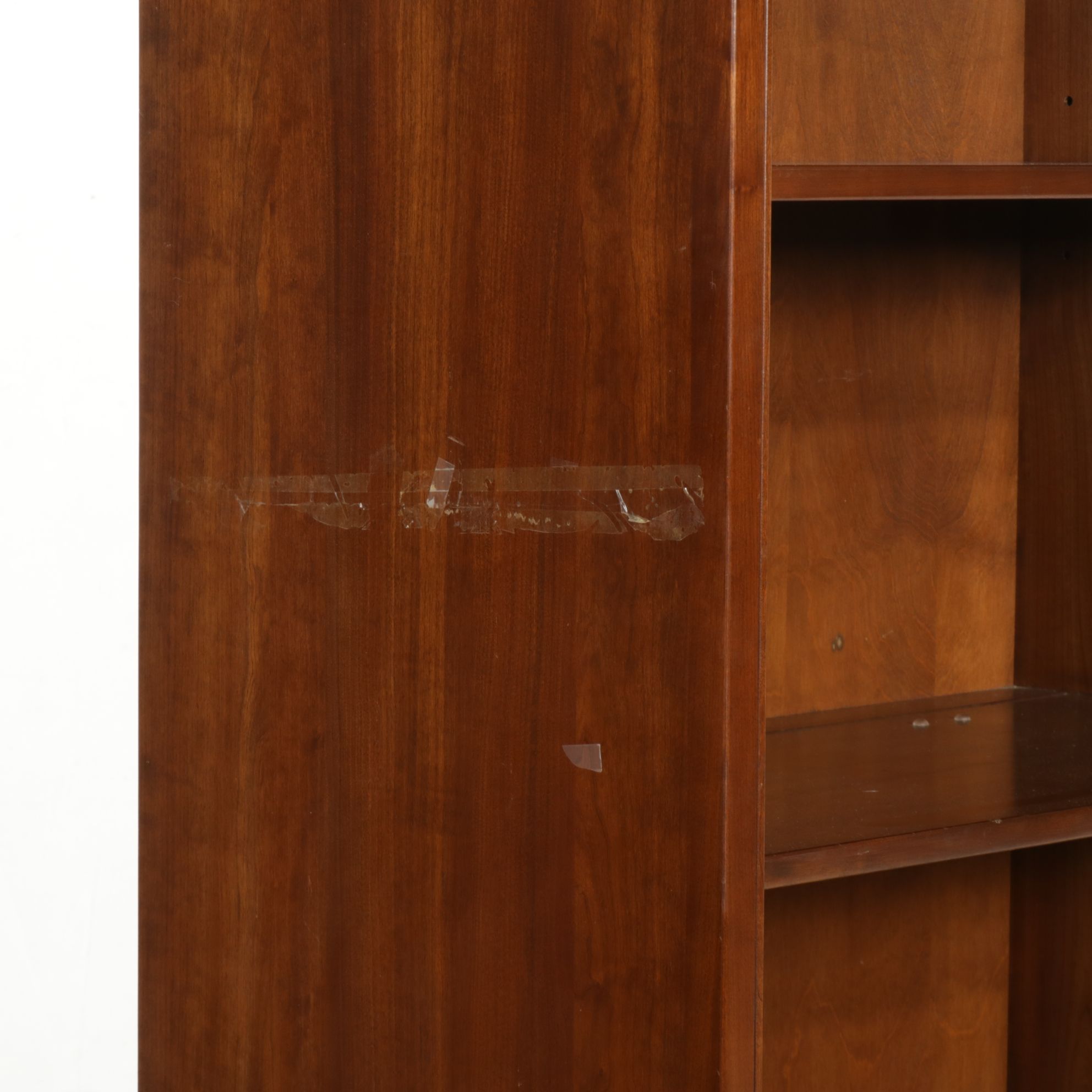 Ethan Allen Cherry Drawer Base and Shelf Unit, Late 20th Century