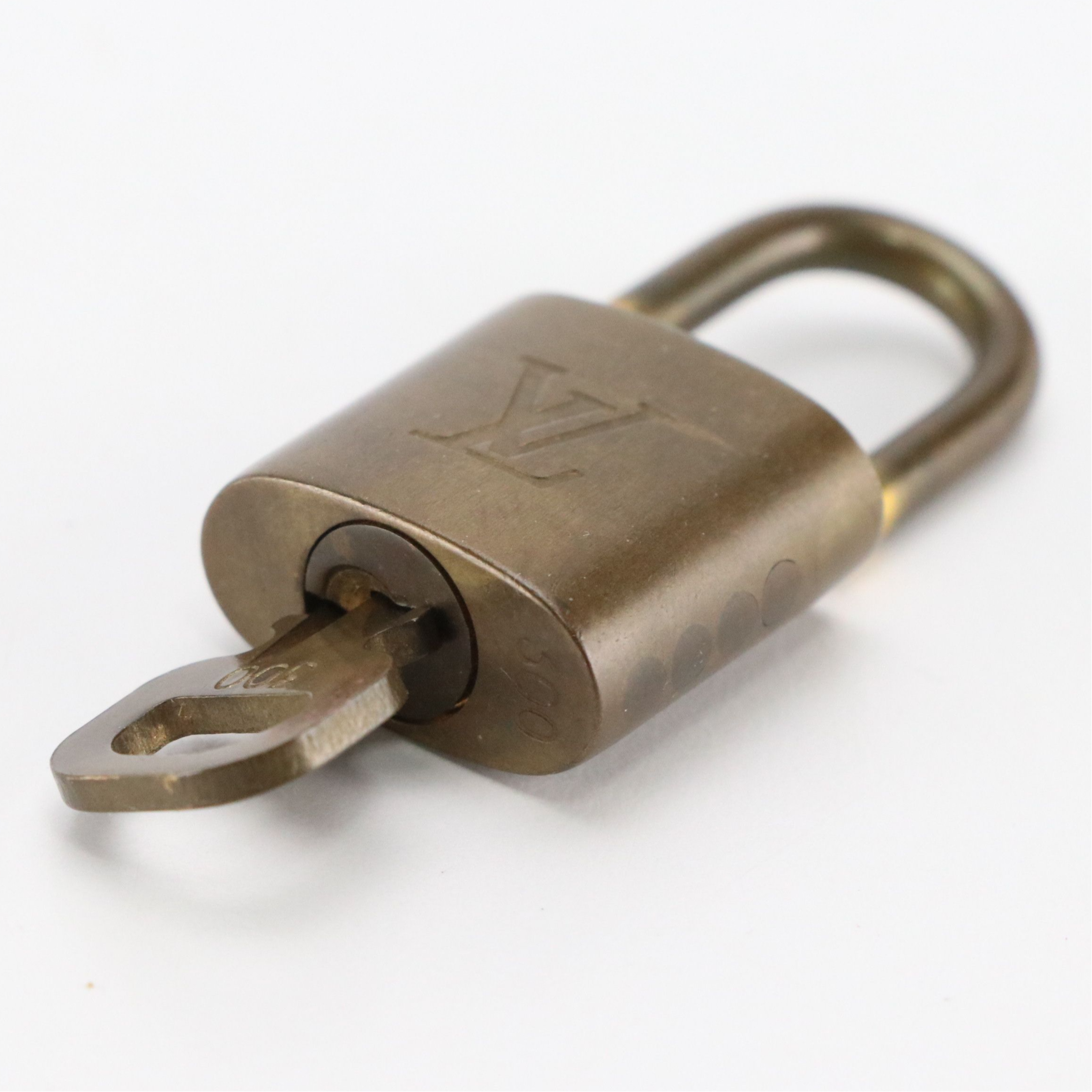 Louis Vuitton Brass Padlock and Key