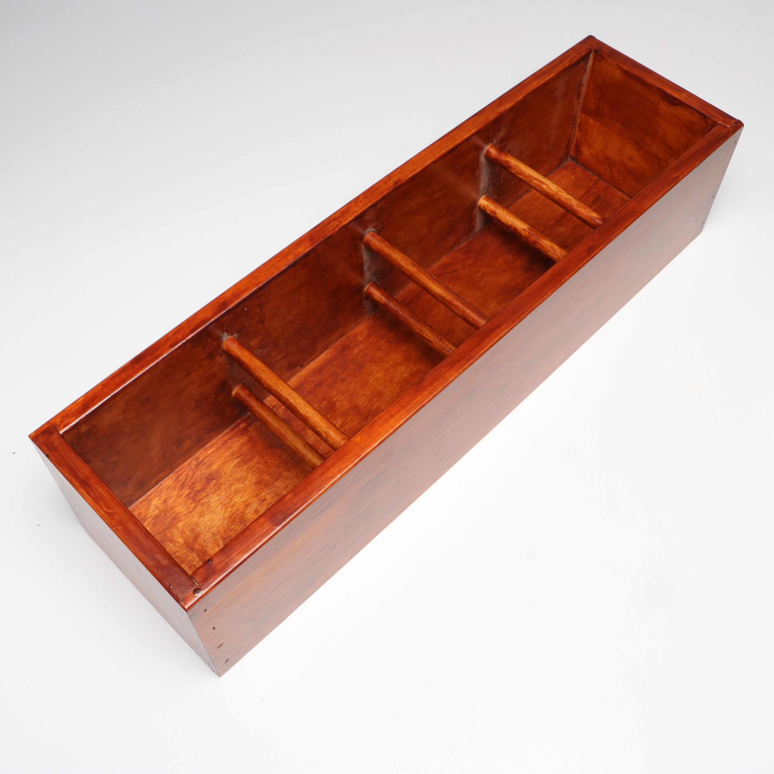 The Libra Company Desk Organizer with Napa Valley Wine Bottle Holder