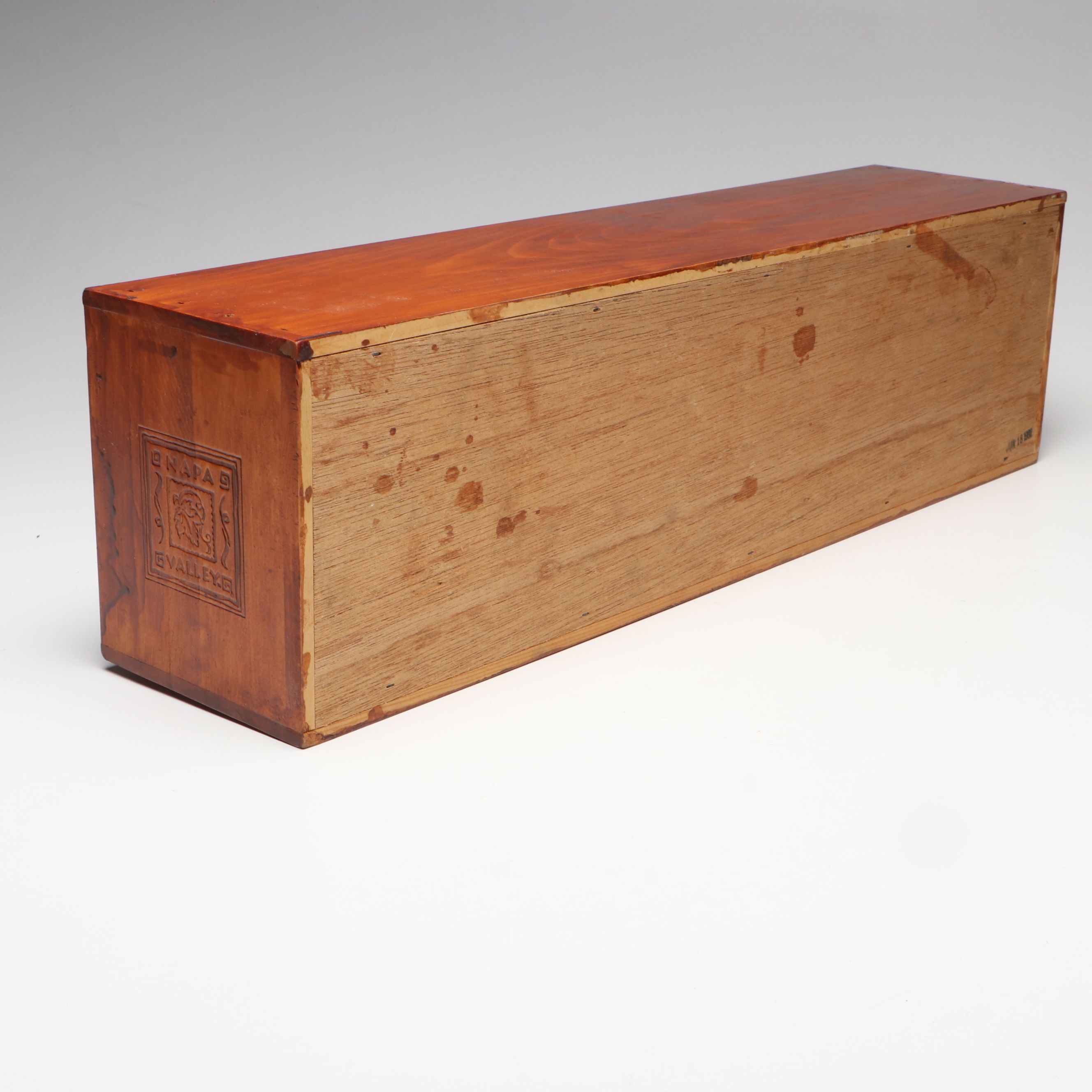 The Libra Company Desk Organizer with Napa Valley Wine Bottle Holder