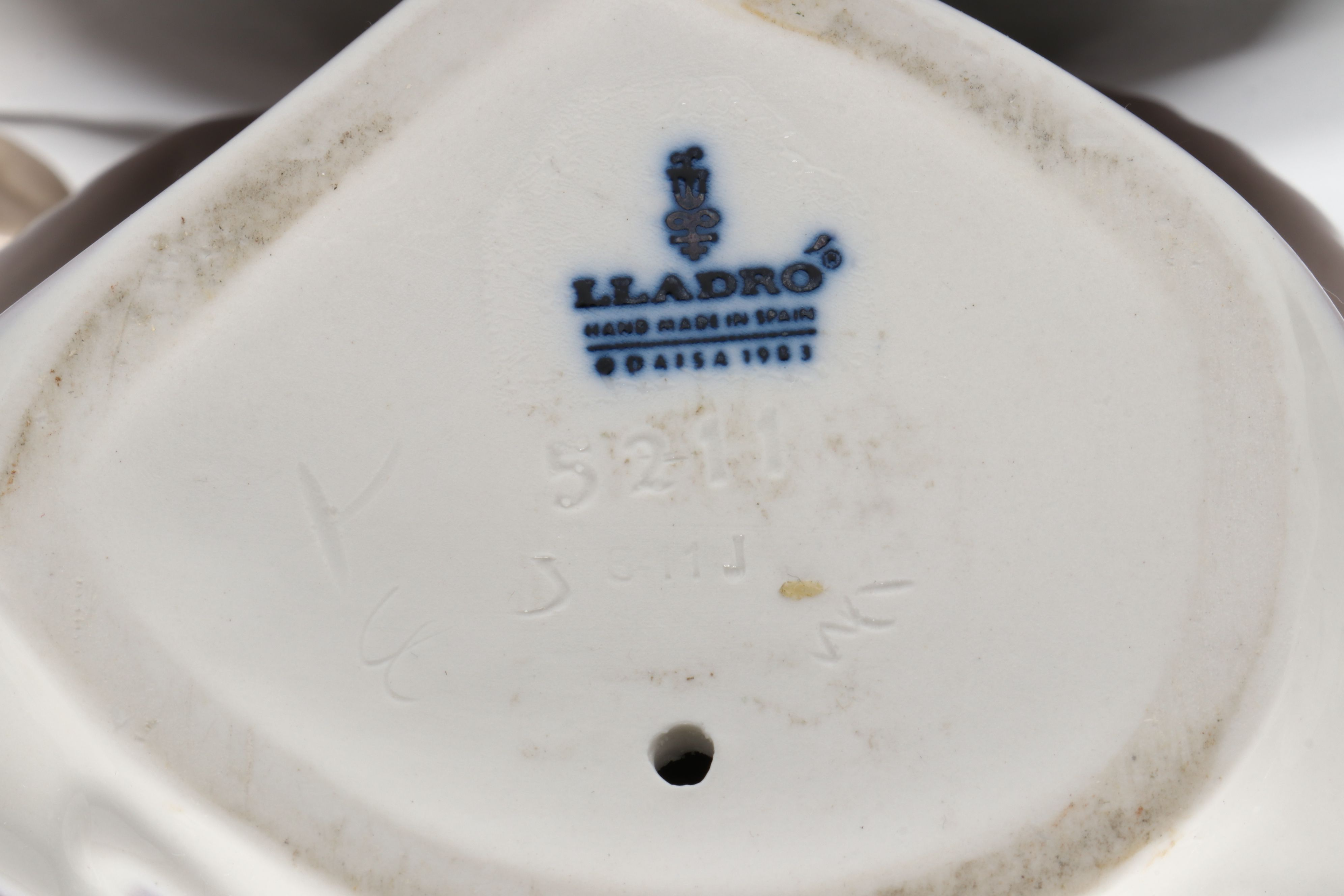 Lladró "Jolie," "Angela," and "Let's Make Up" Porcelain Figurines