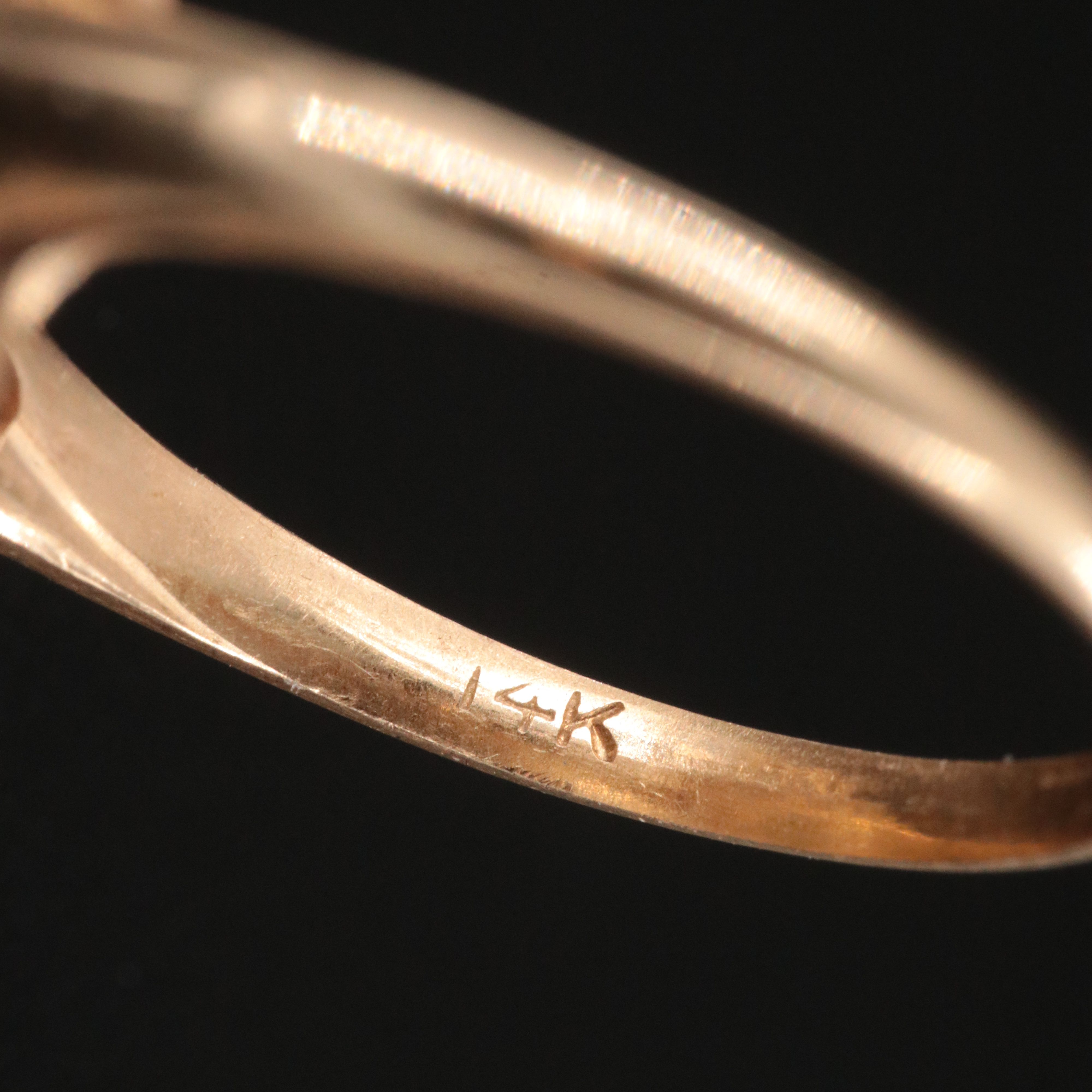 14K Two-Tone 0.02 CTW Diamond Ring