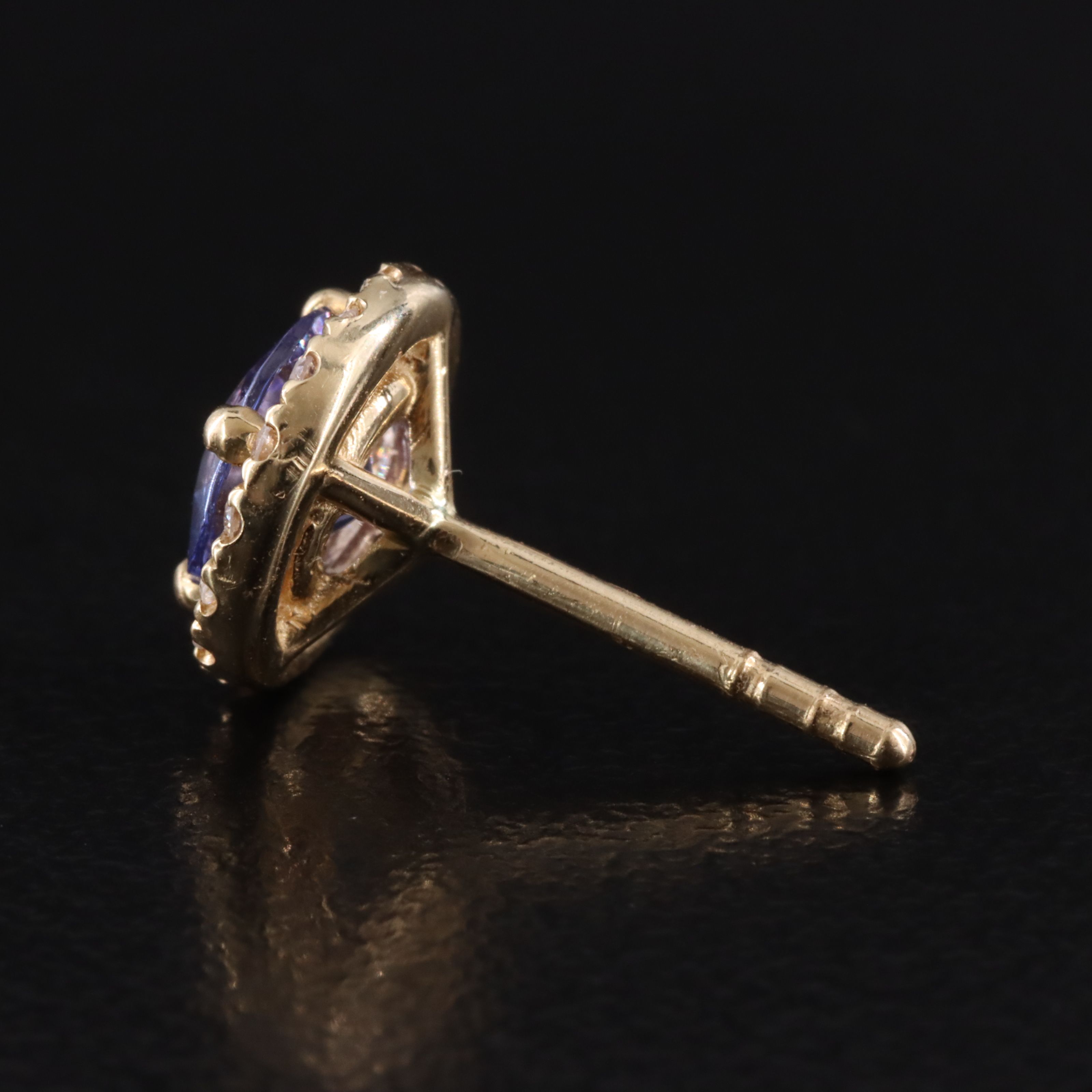 14K Tanzanite and Diamond Ring Including Fancy Pink Diamonds