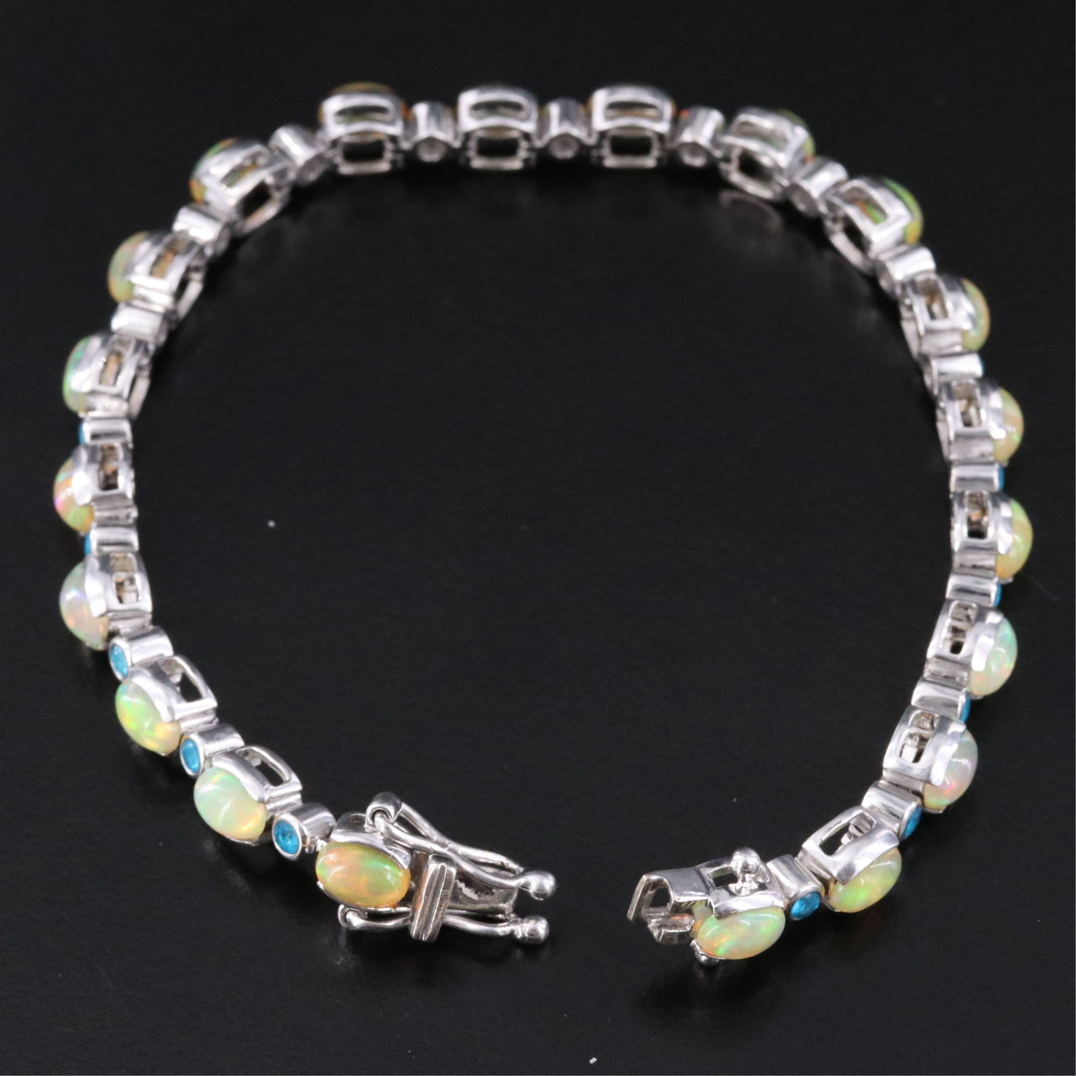 Sterling Opal Bracelet