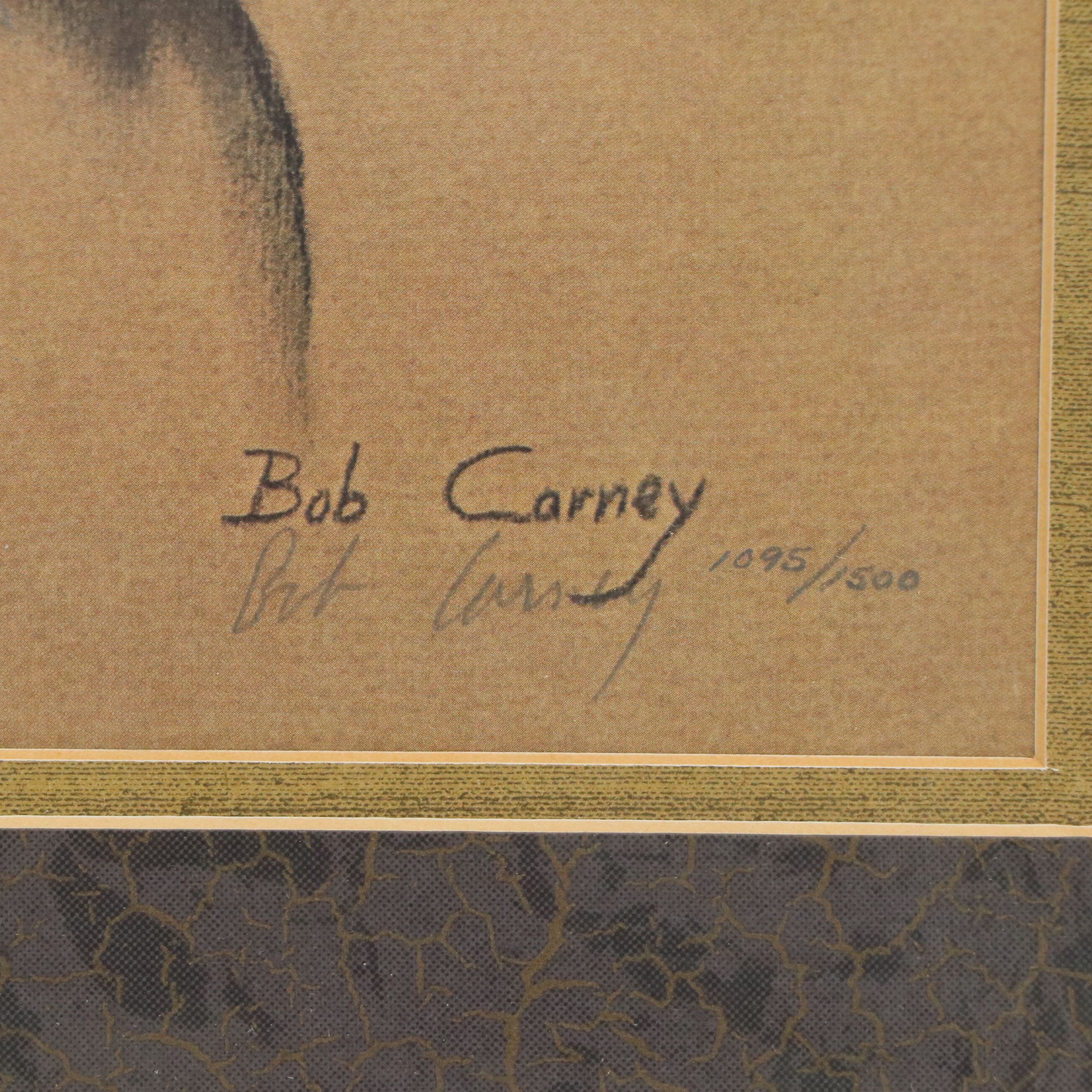 Bob Carney Offset Lithographs of Dog Portraits