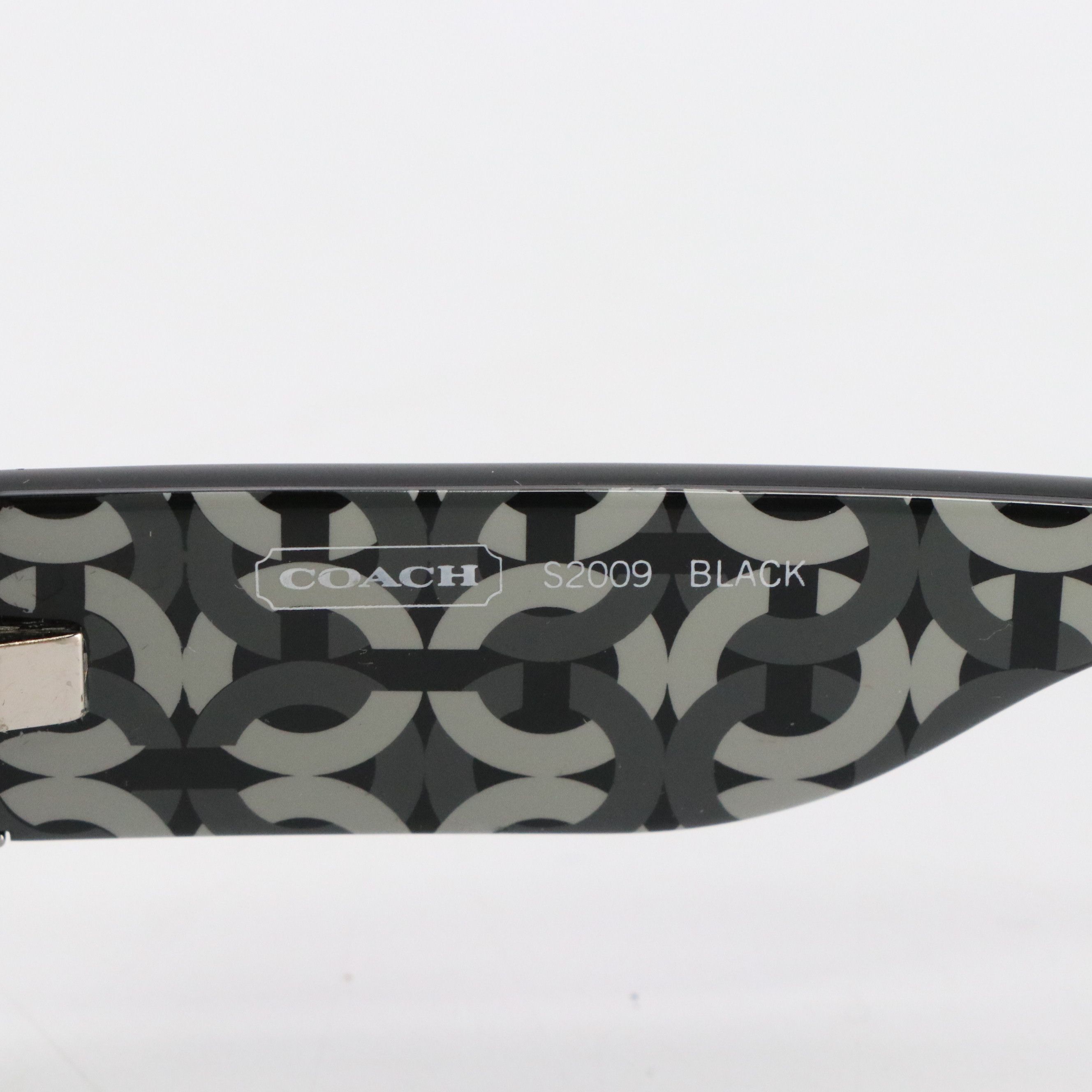 Coach Oversized Brown and Rectangular Black Sunglasses, With Case