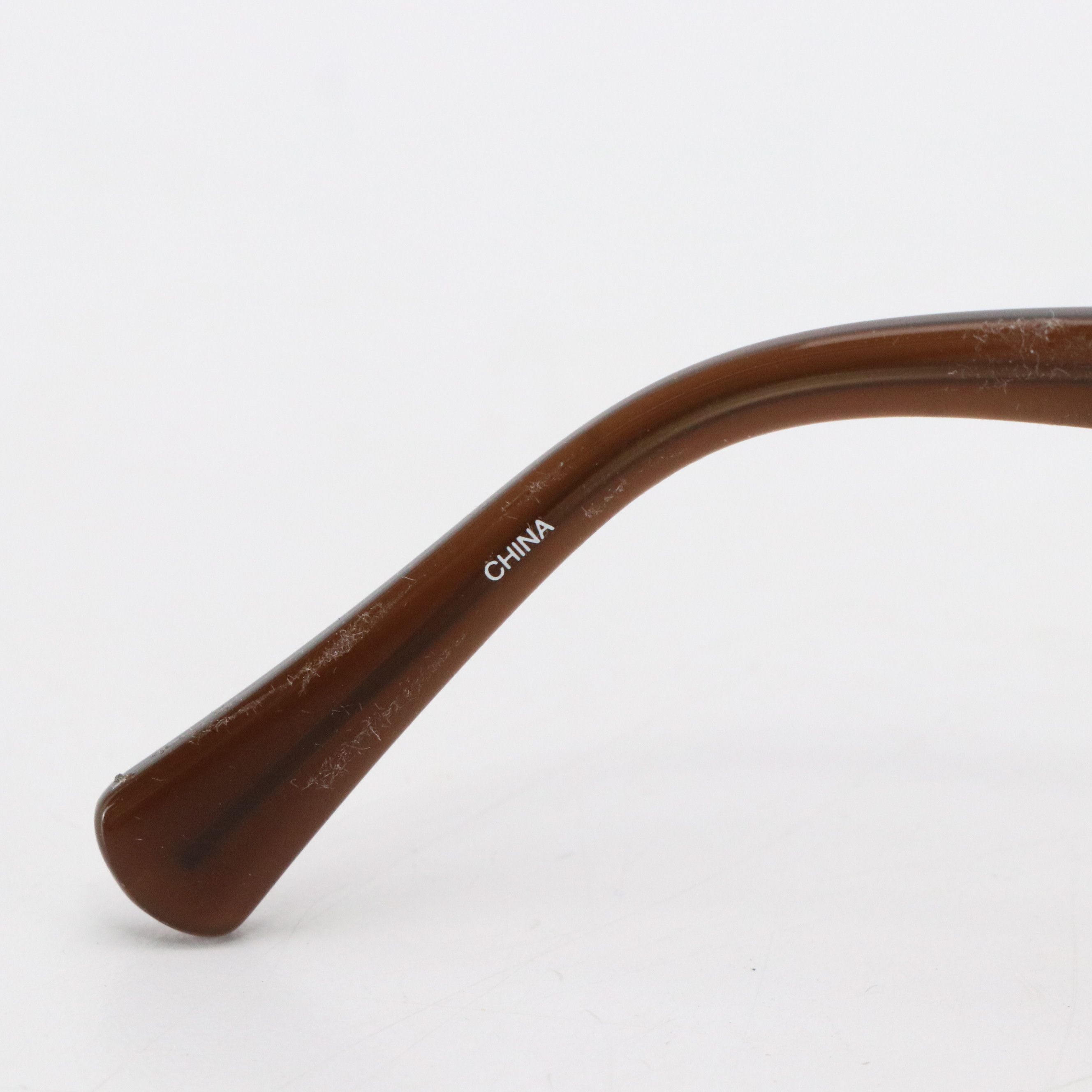 Coach Oversized Brown and Rectangular Black Sunglasses, With Case