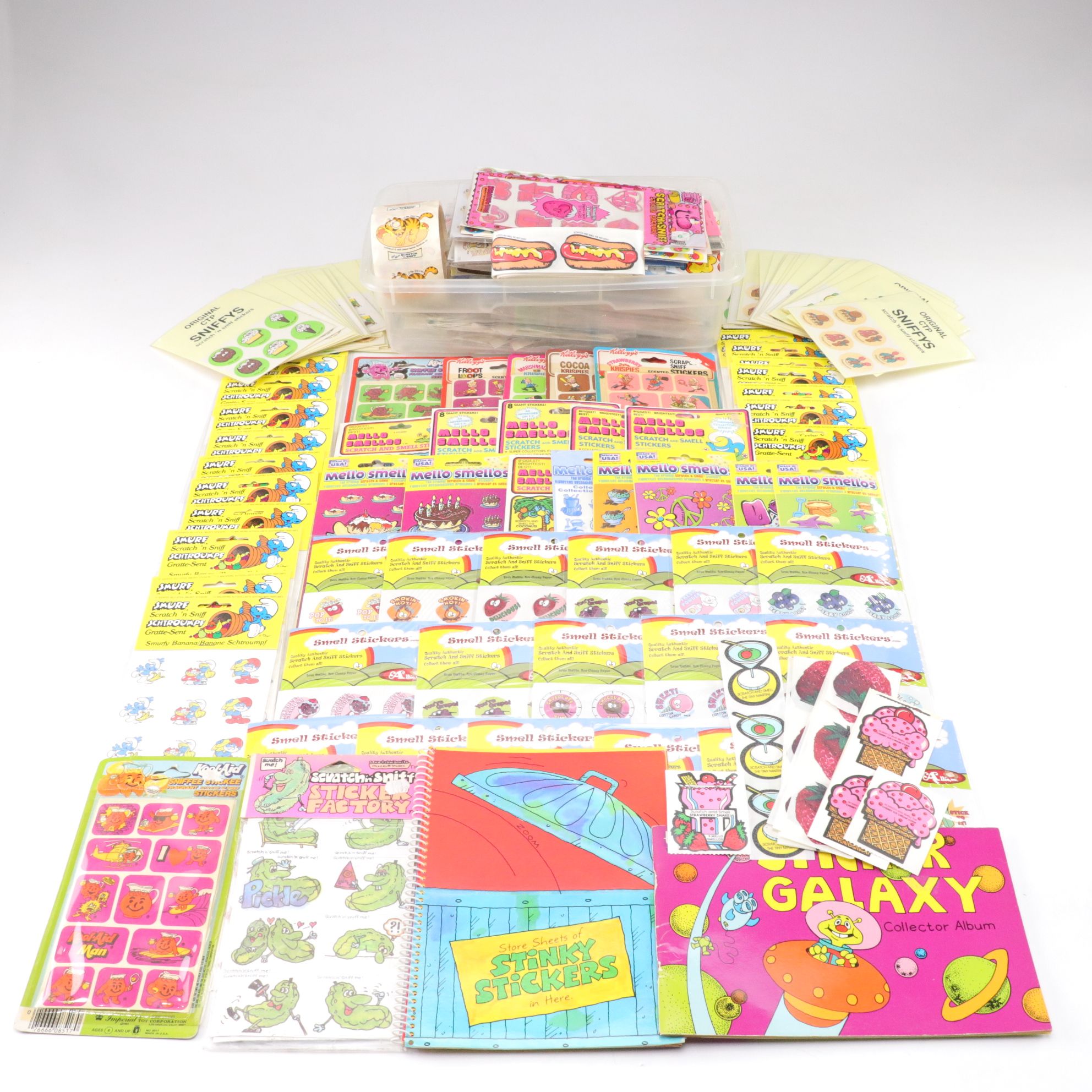 Kellogg's, Kool-Aid, Hershey's and More Scratch and Sniff Stickers, Late 20th C.