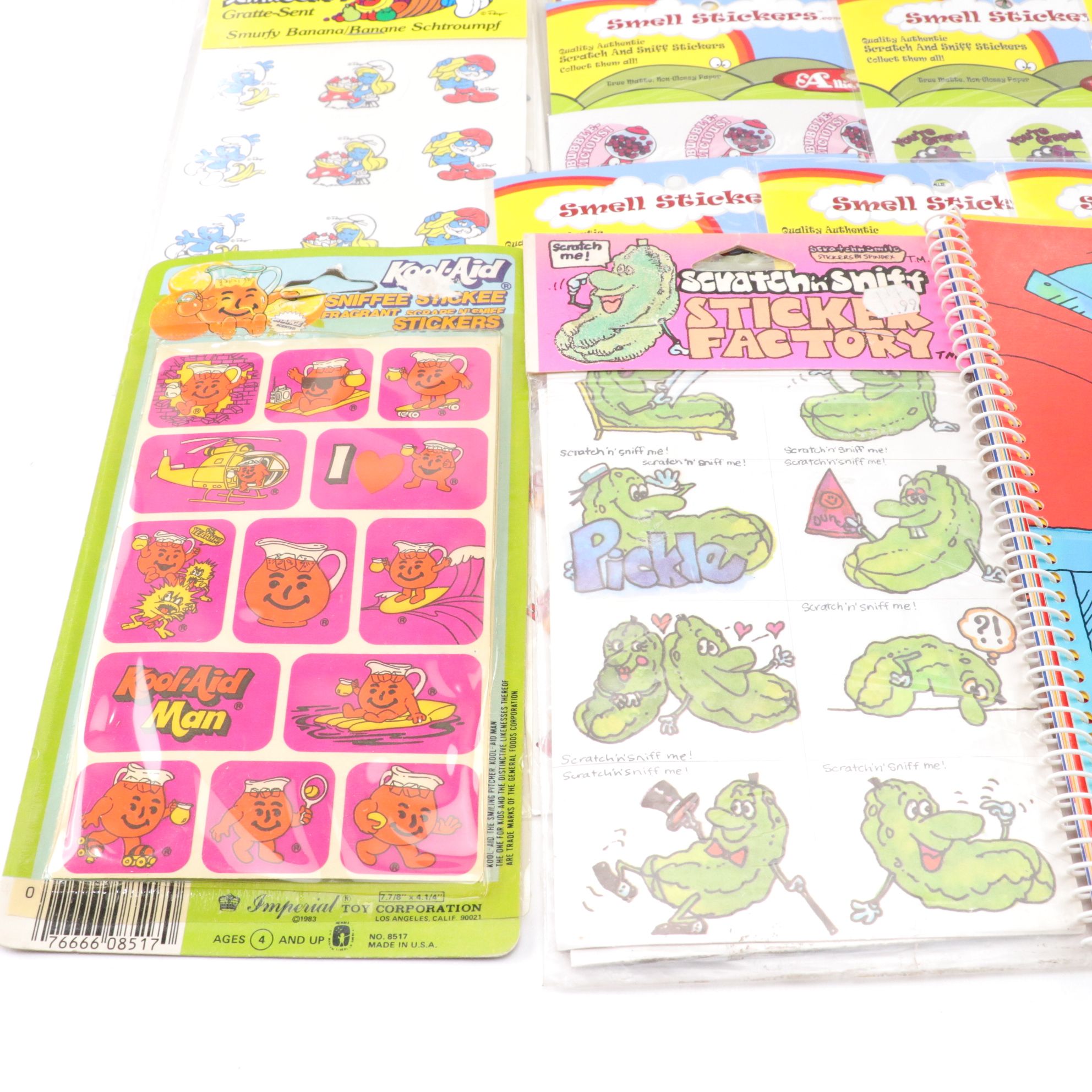 Kellogg's, Kool-Aid, Hershey's and More Scratch and Sniff Stickers, Late 20th C.